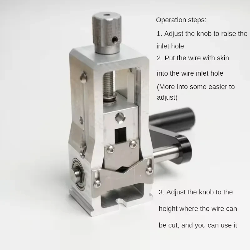 Manual Wire Stripping Tool 2-20mm Cable Electric Peeling Tool Portable Household Wire Stripper Aluminum Alloy
Manual Wire Stripping Tool 2-20mm Cable Electric Peeling Tool Portable Household Wire Stripper Aluminum Alloy