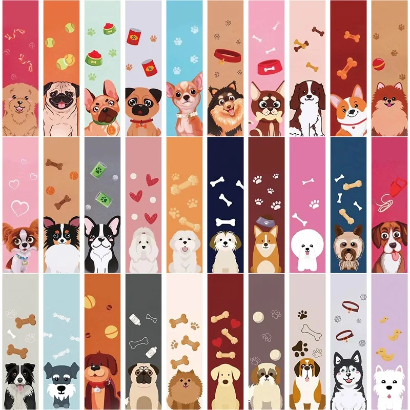 5/30PCS Cartoon Dog Bookmark for Pages Books Readers Handheld Creative Materials Stationery Supplies
5/30PCS Cartoon Dog Bookmark for Pages Books Readers Handheld Creative Materials Stationery Supplies