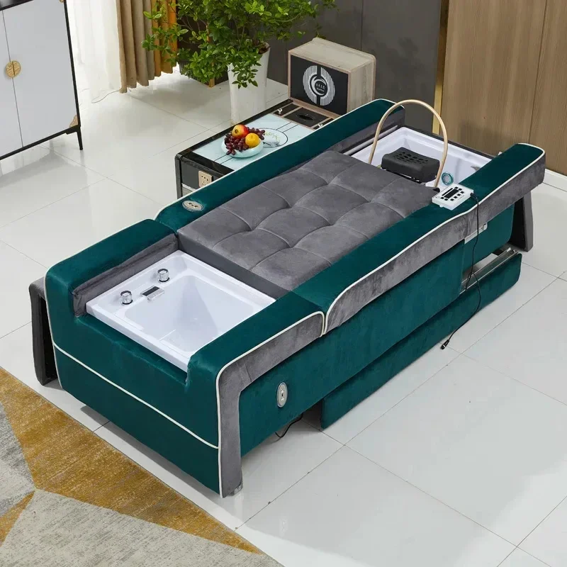 Head Therapy Foot Therapy Integrated Bed Foot Bath Massage Couch Shampoo Ear Cleaning Foot Bath Couch Electric
Head Therapy Foot Therapy Integrated Bed Foot Bath Massage Couch Shampoo Ear Cleaning Foot Bath Couch Electric