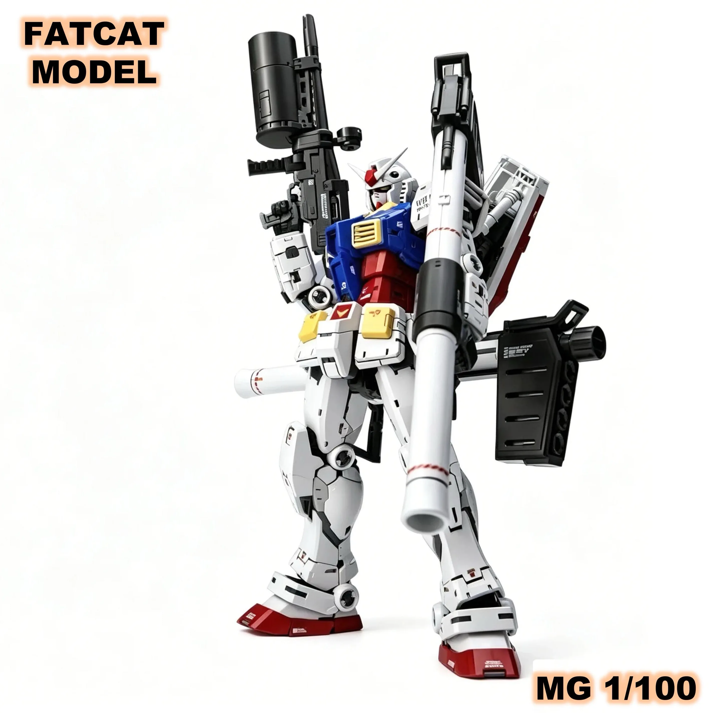 【REISSUE】FAT CAT Model MG 1/100 RX-78-2 Ver.2.0 Original Mobile Suit Assembly Model Kit Custom Collector's Edition Action Figure
【REISSUE】FAT CAT Model MG 1/100 RX-78-2 Ver.2.0 Original Mobile Suit Assembly Model Kit Custom Collector's Edition Action Figure