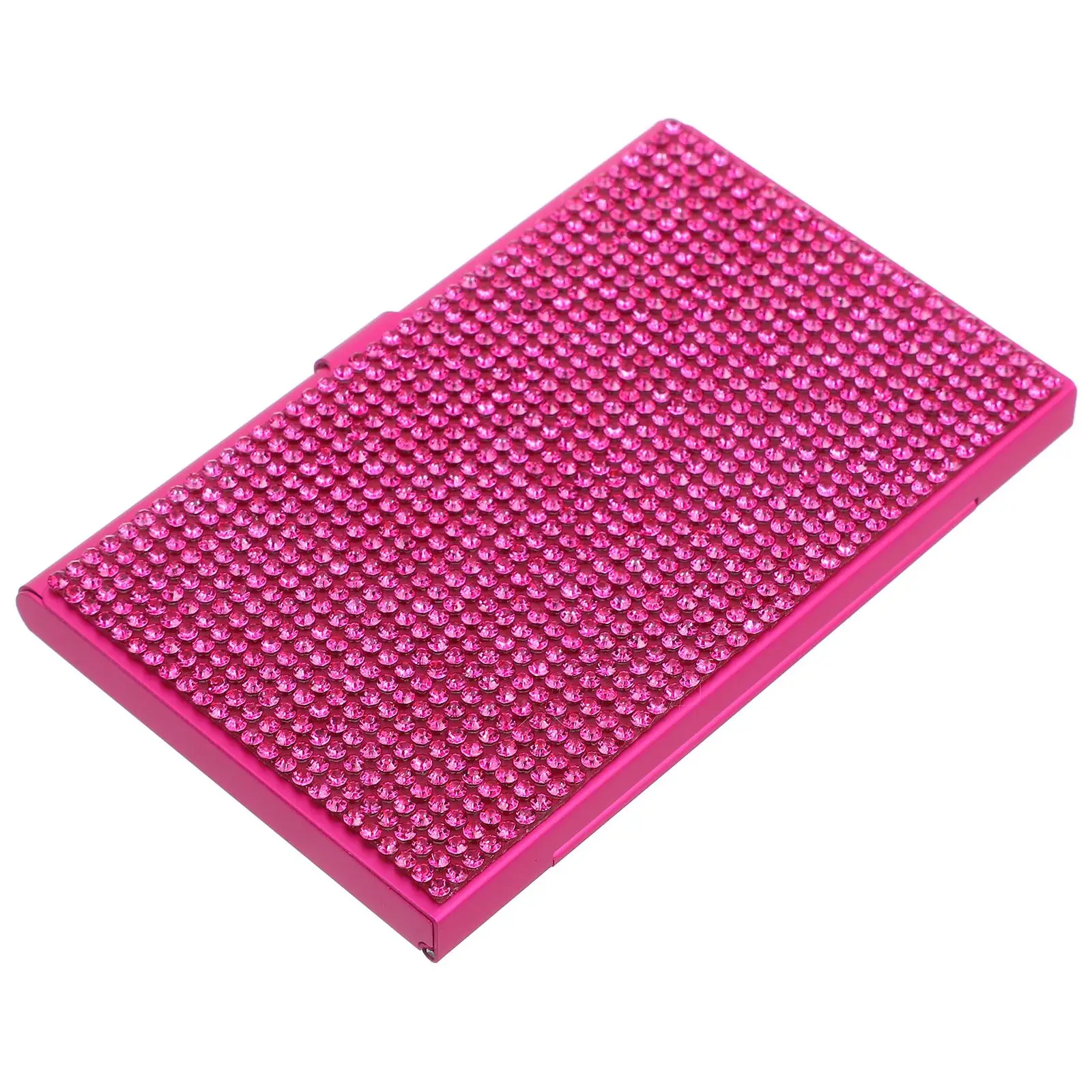Metal Business Card Case Rhinestone Holder Aluminum Alloy Bling Compact Size Versatile Gifts Women Men Storage Cards Credit Card
Metal Business Card Case Rhinestone Holder Aluminum Alloy Bling Compact Size Versatile Gifts Women Men Storage Cards Credit Card