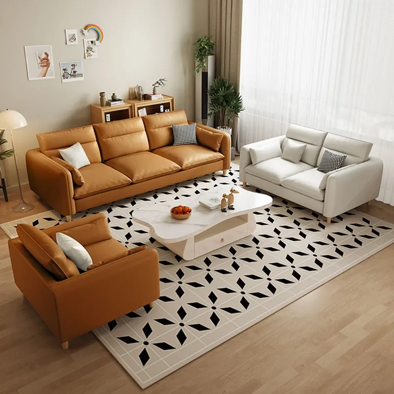European Modern Living Room Sofas Sectional Individual Floor Sofa Leather Bedroom Lazy Elegantes Muebles Hogar Home Furniture
European Modern Living Room Sofas Sectional Individual Floor Sofa Leather Bedroom Lazy Elegantes Muebles Hogar Home Furniture