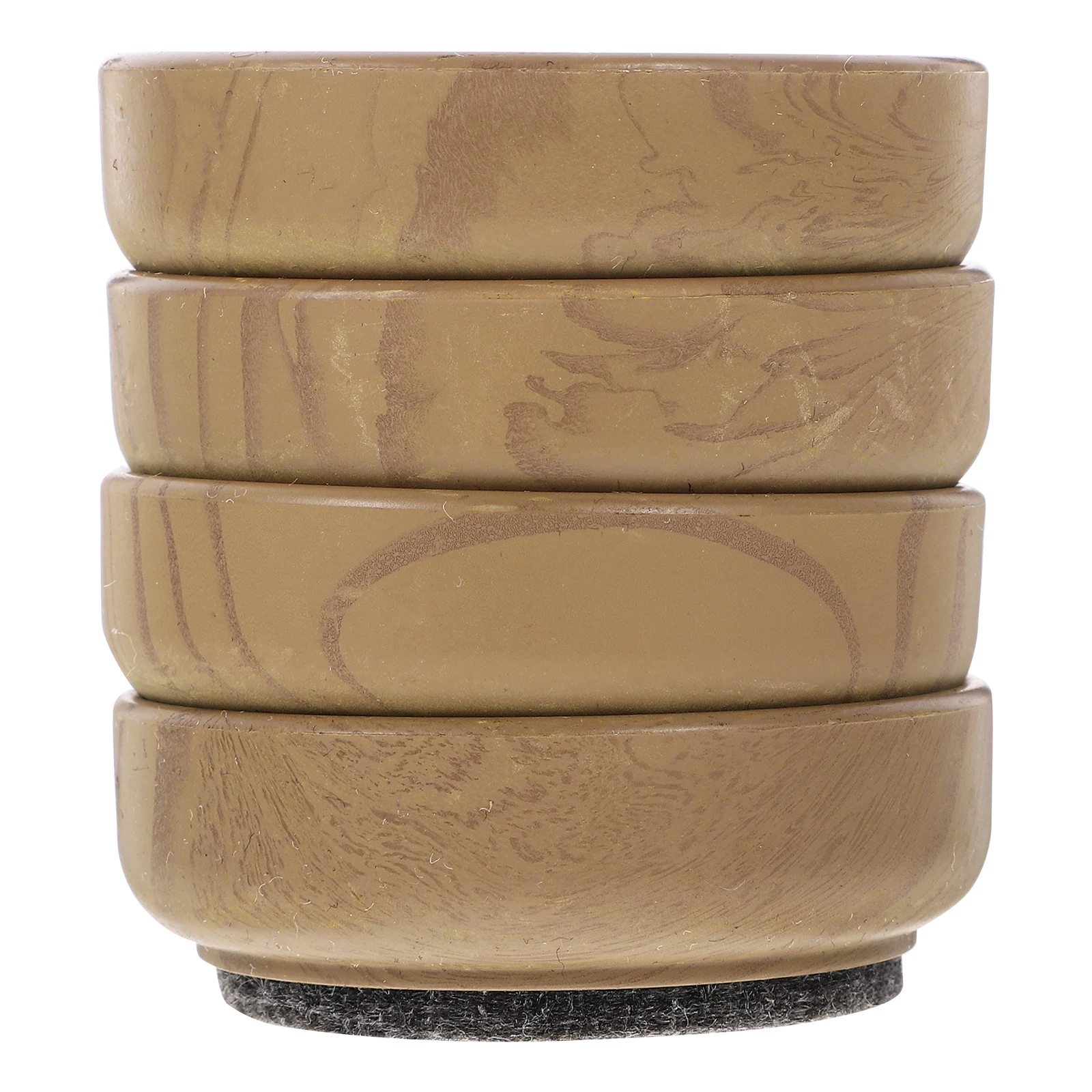 4Pcs Wood Grain Chair Leg Covers Furniture Feet Caps Plastic Floor Protectors Smooth Scratch Protection Pads for Hardwood Floor
4Pcs Wood Grain Chair Leg Covers Furniture Feet Caps Plastic Floor Protectors Smooth Scratch Protection Pads for Hardwood Floor