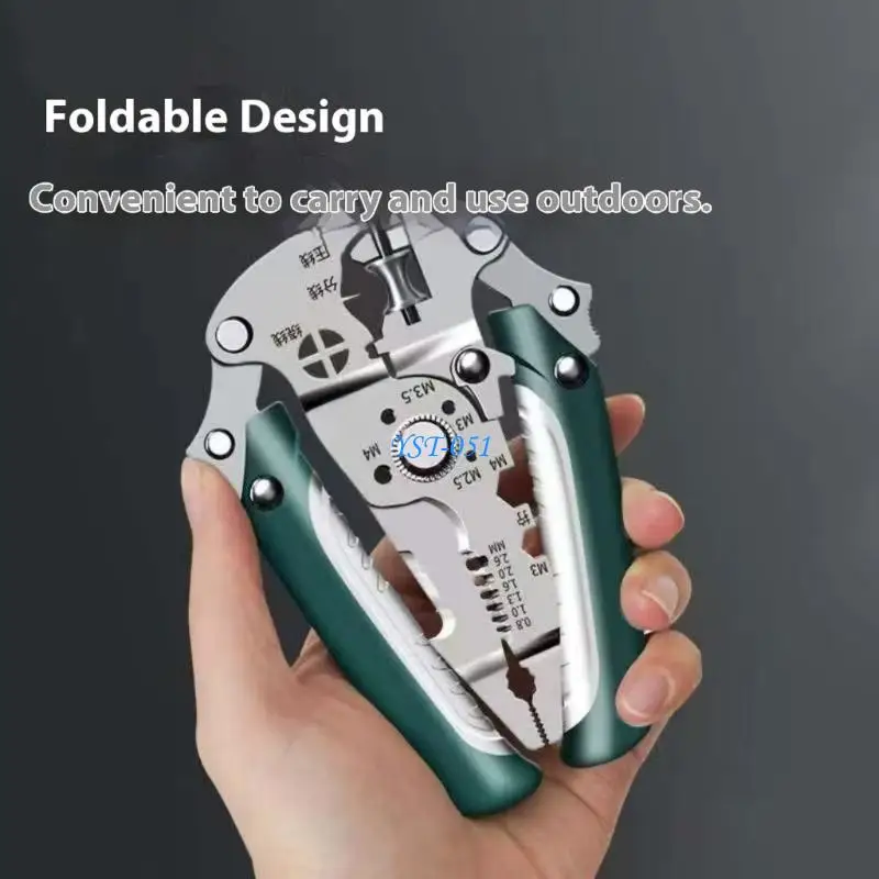 E15A Professional Metal Wire Stripper With Folding Design For Electrical DIY Project
E15A Professional Metal Wire Stripper With Folding Design For Electrical DIY Project