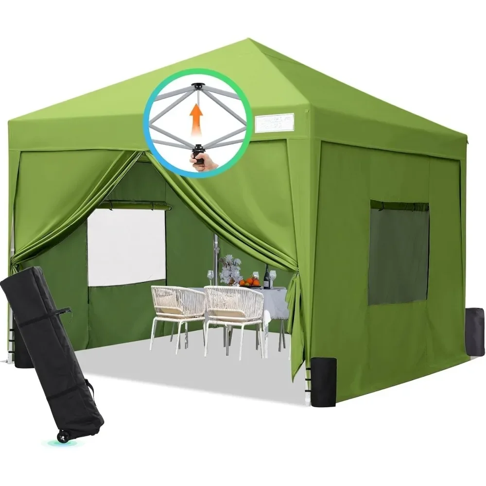 10x10 Pop Up Privacy Canopy Tent – with Sidewalls, Roll-up Ventilated Windows, One Person Setup for Easy Outdoor Commercial Use
10x10 Pop Up Privacy Canopy Tent – with Sidewalls, Roll-up Ventilated Windows, One Person Setup for Easy Outdoor Commercial Use