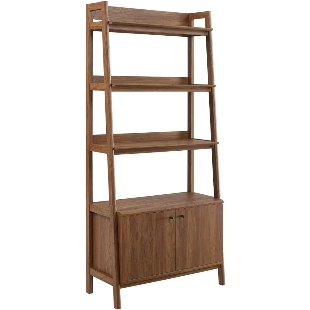 33" Bookshelf Display Case in Walnut,crafted with Particleboard, MDF, and Honeycomb,Bookcases
33" Bookshelf Display Case in Walnut,crafted with Particleboard, MDF, and Honeycomb,Bookcases