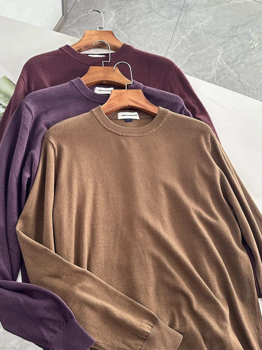 Men's Winter Thin round Ne Knitted Wool Blend Base irt Cotton Wool Sweater Comfortable Breathable Long Sve Casual Top
Men's Winter Thin round Ne Knitted Wool Blend Base irt Cotton Wool Sweater Comfortable Breathable Long Sve Casual Top