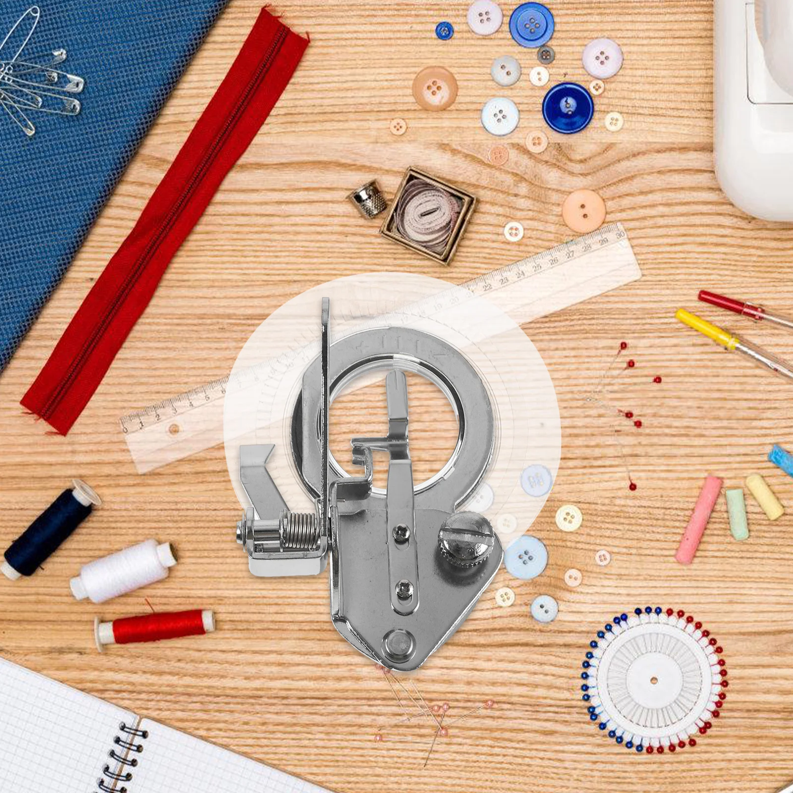 Sewing Machine Presser Foot Embroidery Quilting Patchwork Professional Rolled Hem Portable Multi-Function Accessory Household 
Sewing Machine Presser Foot Embroidery Quilting Patchwork Professional Rolled Hem Portable Multi-Function Accessory Household