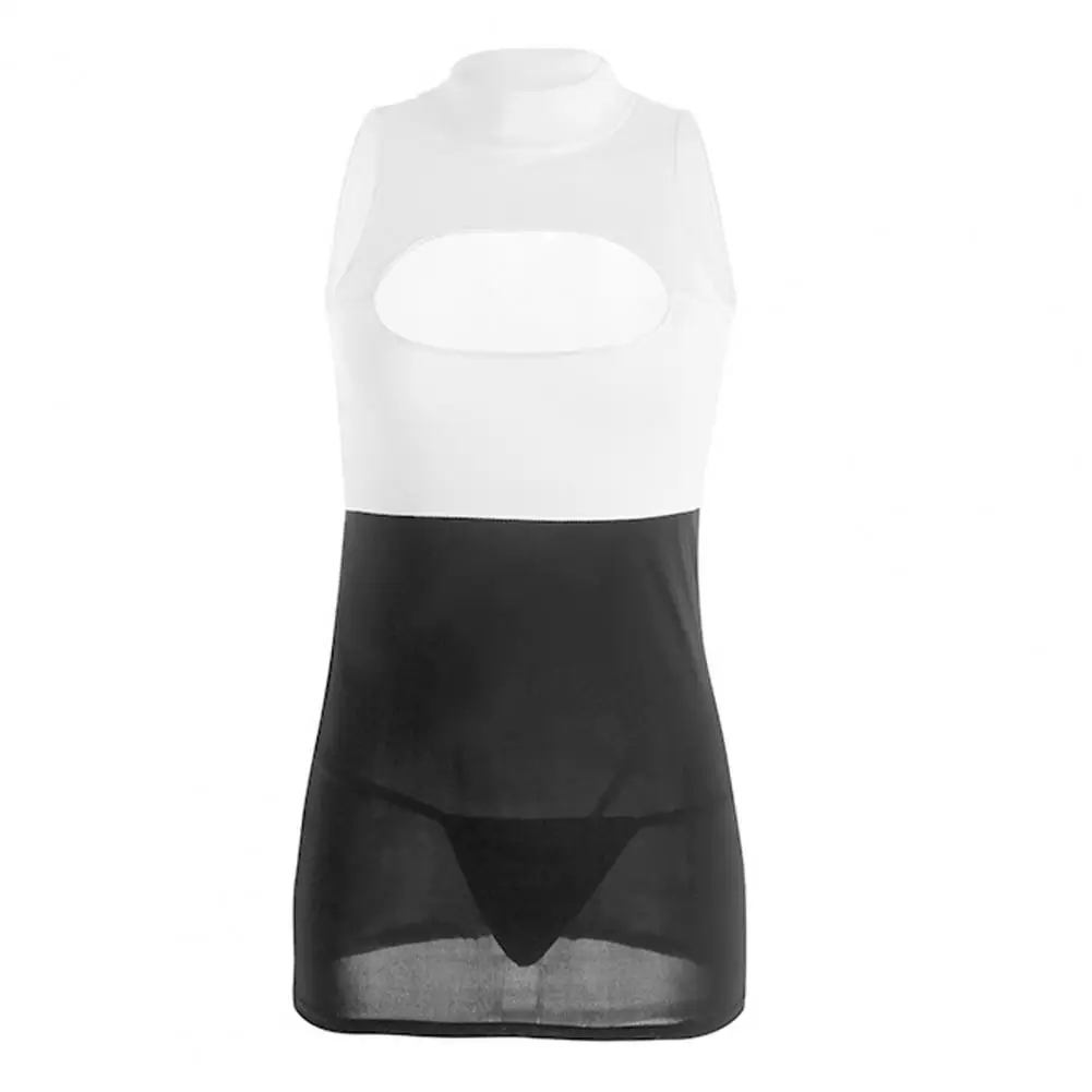 Hollow Chest Nightdress Elegant Women's Nightdress Set with Pantyhose for Secretary Cosplay Club Dancing for Honeymoon
Hollow Chest Nightdress Elegant Women's Nightdress Set with Pantyhose for Secretary Cosplay Club Dancing for Honeymoon