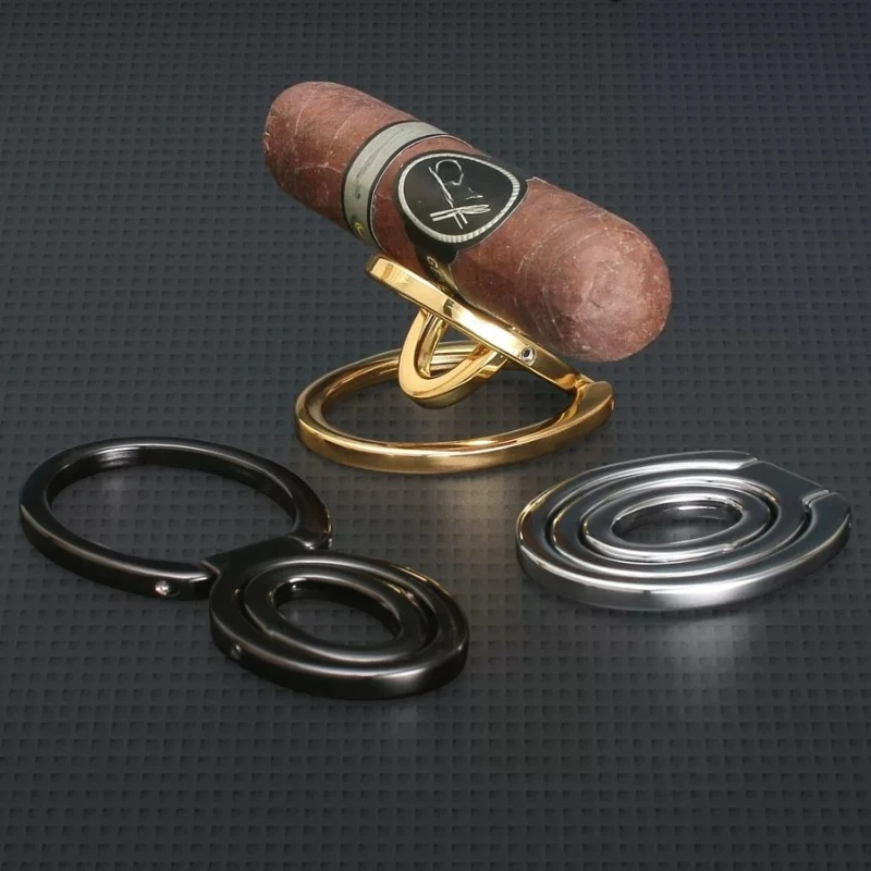 Minimalist Foldable Metal Cigar Stand Portable Slim Cigar Holder Practical Cigar Accessory
Minimalist Foldable Metal Cigar Stand Portable Slim Cigar Holder Practical Cigar Accessory