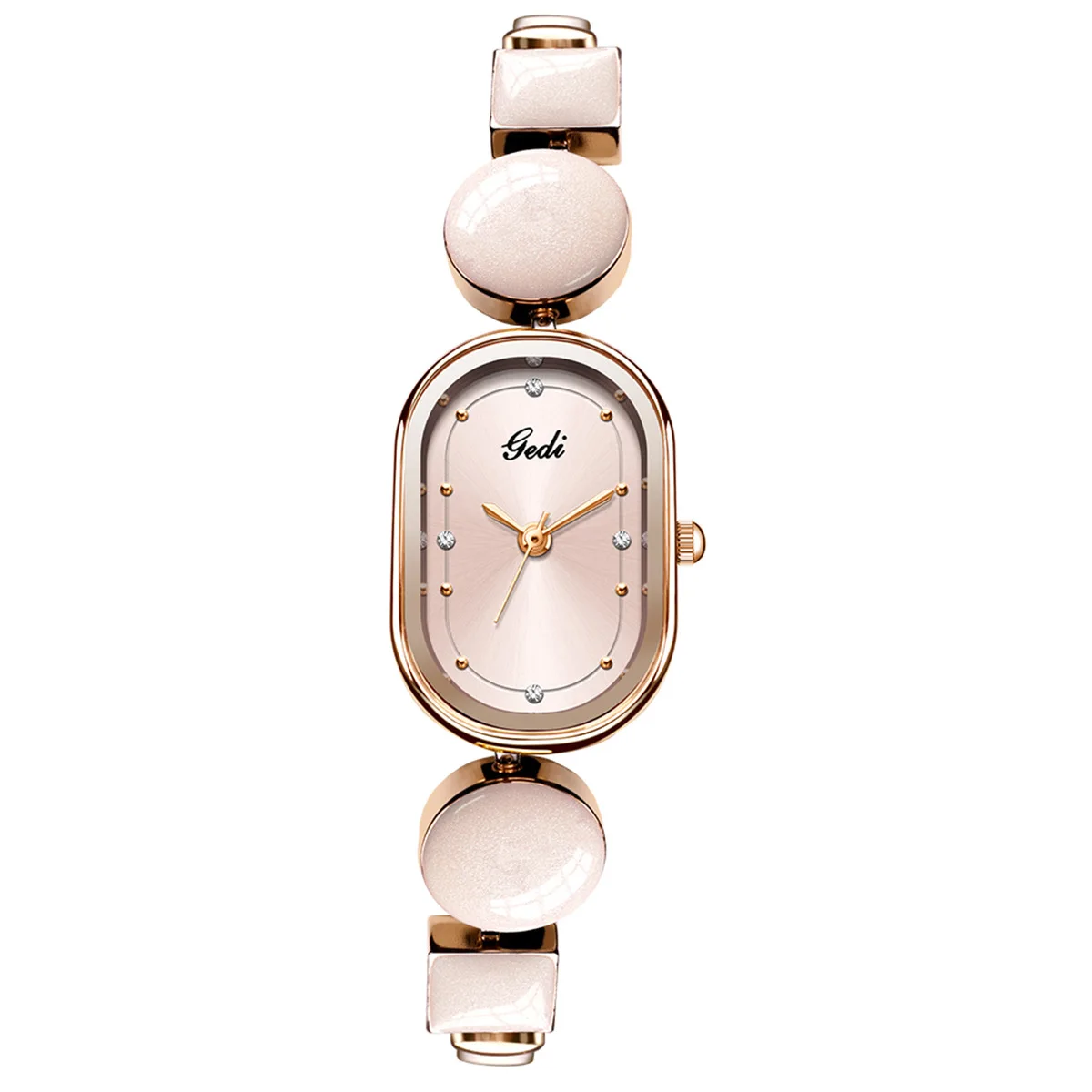 Literary chain list niche hand oval simple quartz watch women irregular
Literary chain list niche hand oval simple quartz watch women irregular