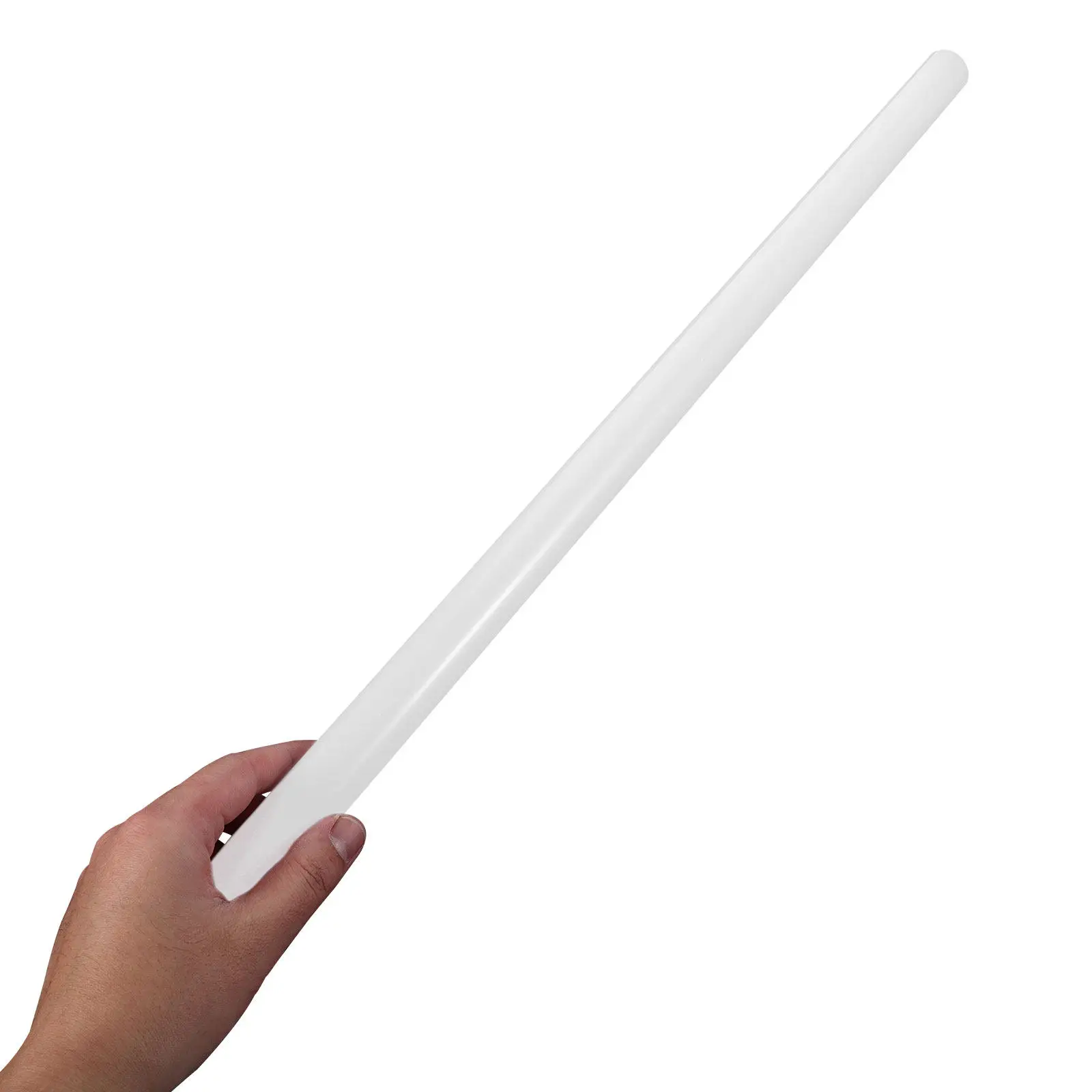 Plastic LED Tube Light Diffuser Cover 23.2 Inch High Temperature Resistant Lamp Tube Shade Protector Daylight Fluorescent Light
