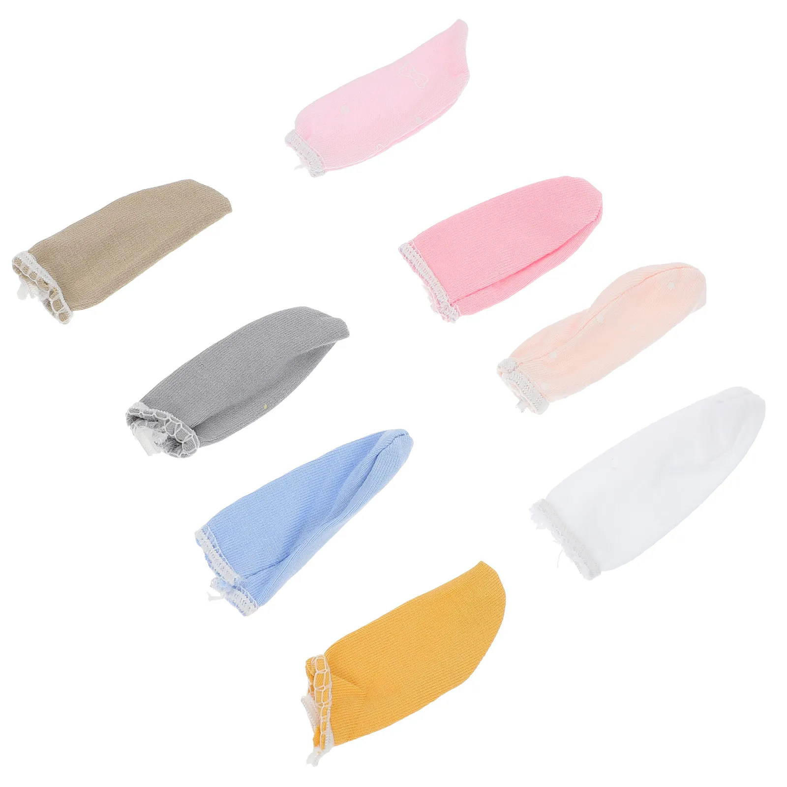 30Pcs Breathable Finger Cots Cotton Protective Covers Elastic Comfortable Fingertip Caps Sweat Absorbent for Handling Jewelry
30Pcs Breathable Finger Cots Cotton Protective Covers Elastic Comfortable Fingertip Caps Sweat Absorbent for Handling Jewelry