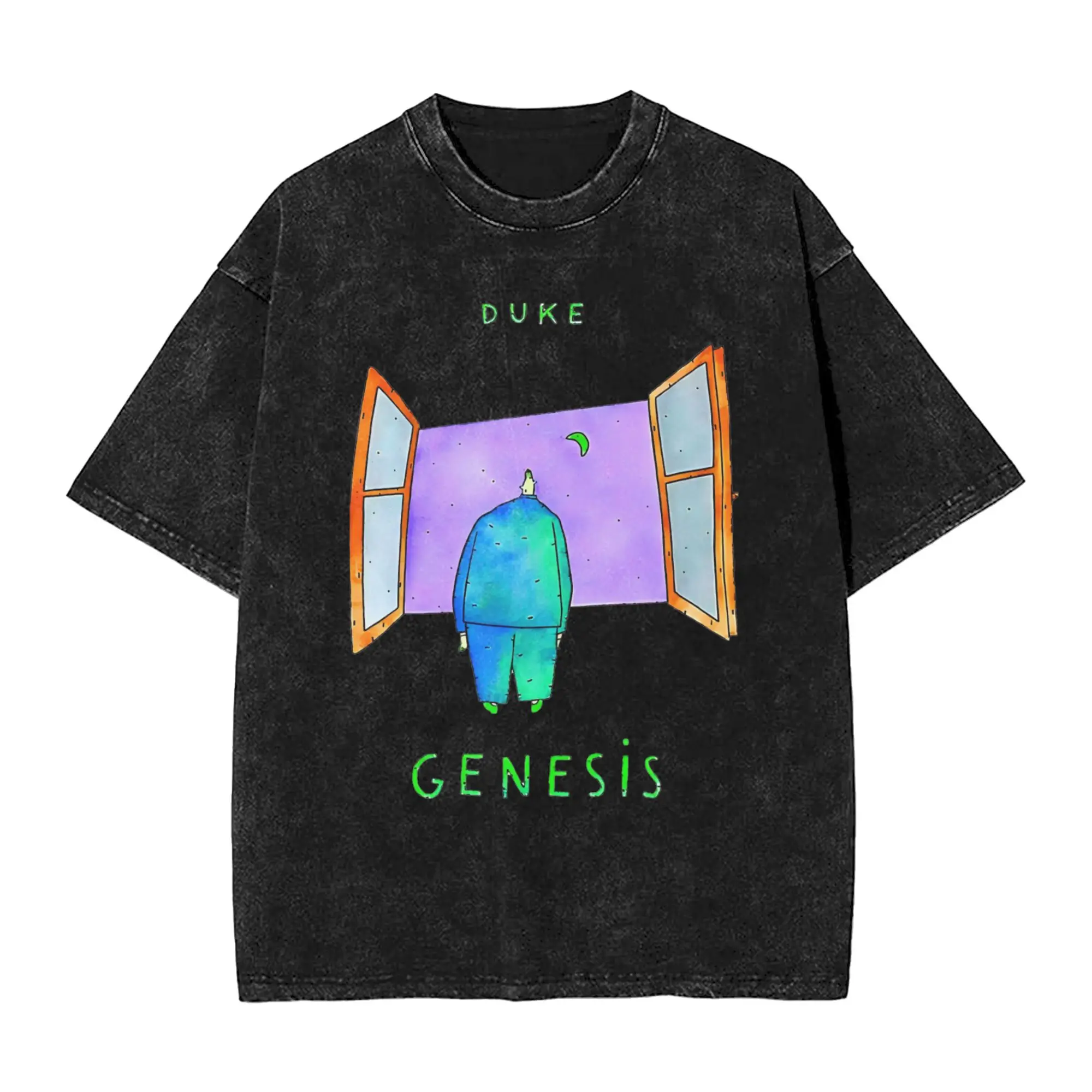 Vintage Washed T-Shirt Genesis Band Loose T-Shirts Trendy Cool Tshirt for Mens Summer Y2K Retro Print Clothes
Vintage Washed T-Shirt Genesis Band Loose T-Shirts Trendy Cool Tshirt for Mens Summer Y2K Retro Print Clothes