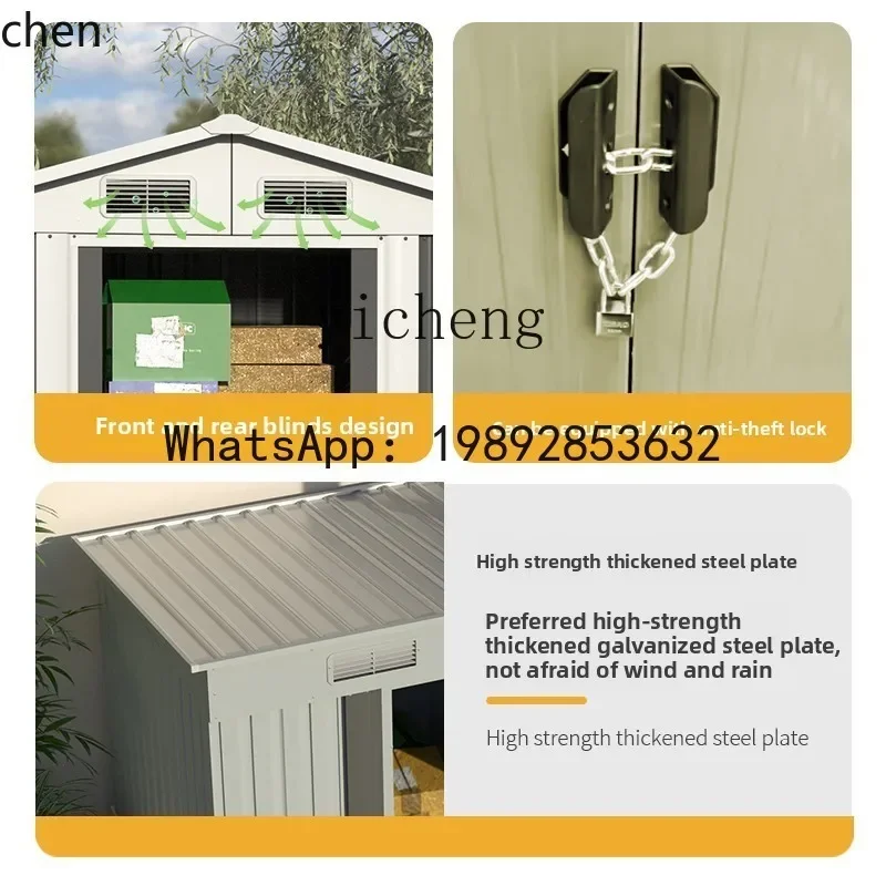 AB outdoor storage tool room courtyard garden utility assembly simple room movable storage
AB outdoor storage tool room courtyard garden utility assembly simple room movable storage