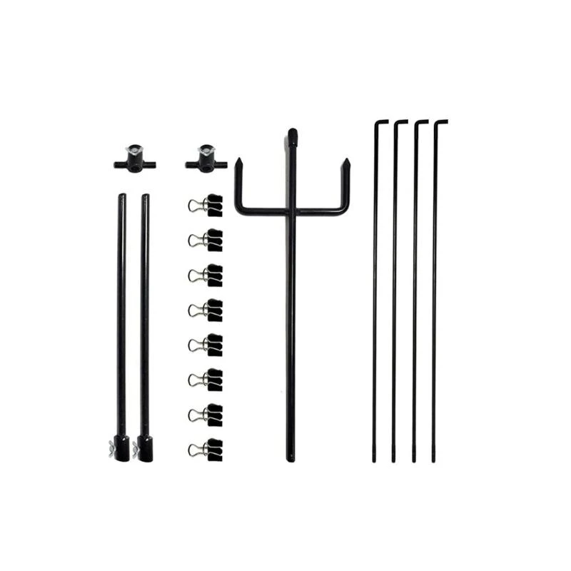 M5TC Adjustable Height Targets Stand, Paper Targets Stand with 8 Metal Clip for Shoot Ranges or Backyard Practice