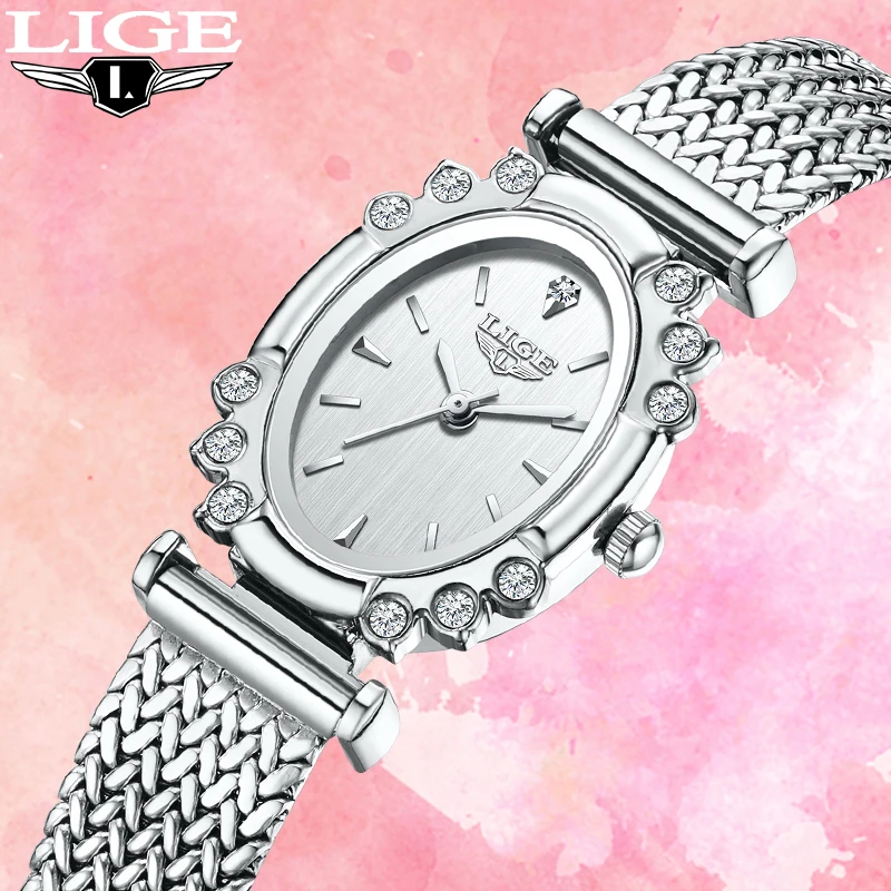 New Fashion LIGE Elegant Woman Wristwatch Fashion Luxury Classic Waterproof Ladies Clocks Simple Dial Quartz Watches for Women
New Fashion LIGE Elegant Woman Wristwatch Fashion Luxury Classic Waterproof Ladies Clocks Simple Dial Quartz Watches for Women
