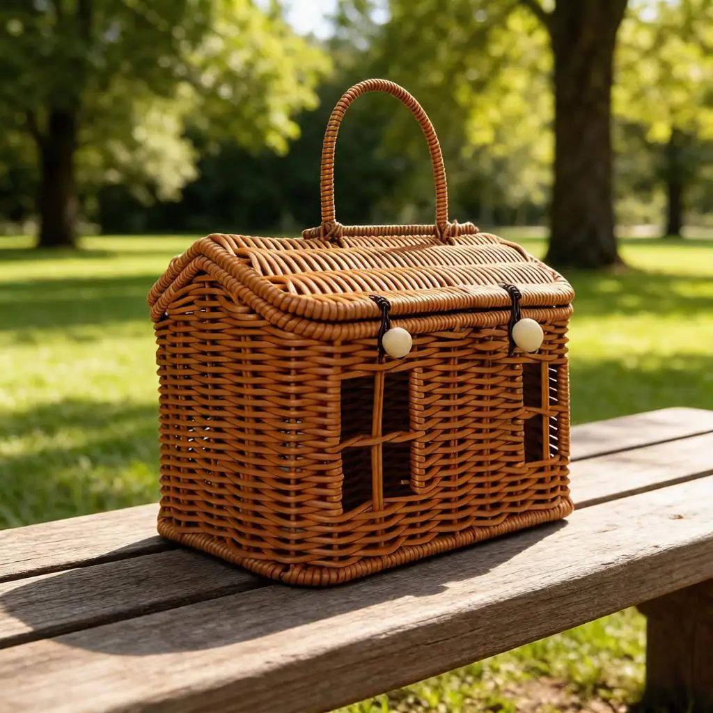 Портативная корзина для пикника на открытом воздухе, легкая, вместительная, стильная, для создания праздничной атмосферы на Пасху
Портативная корзина для пикника на открытом воздухе, легкая, вместительная, стильная, для создания праздничной атмосферы на Пасху