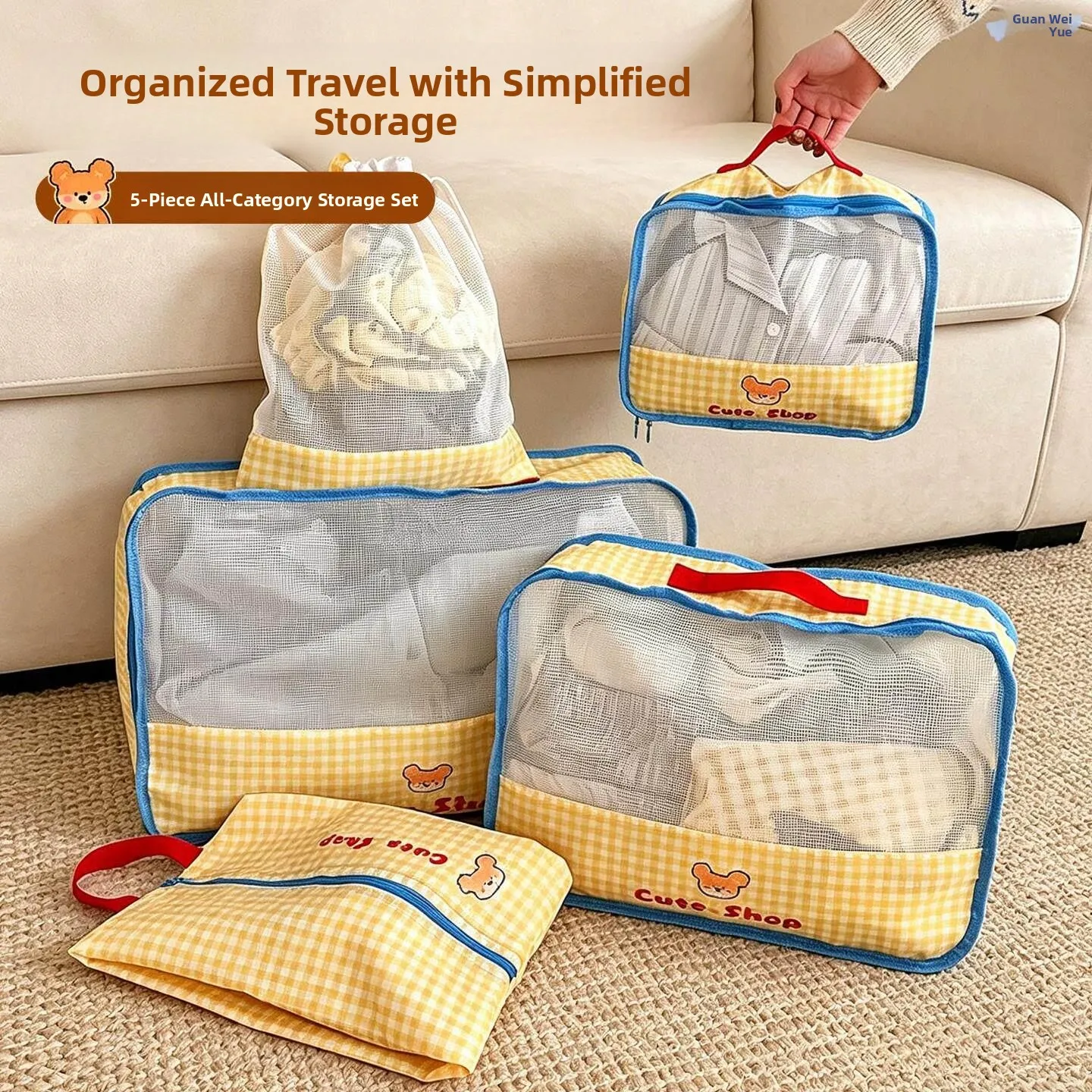 Travel Underwear Storage Bag Innerwear Separation Bag for Business Trips Checkpoint Organizer Luggage Sorting Bag
Travel Underwear Storage Bag Innerwear Separation Bag for Business Trips Checkpoint Organizer Luggage Sorting Bag