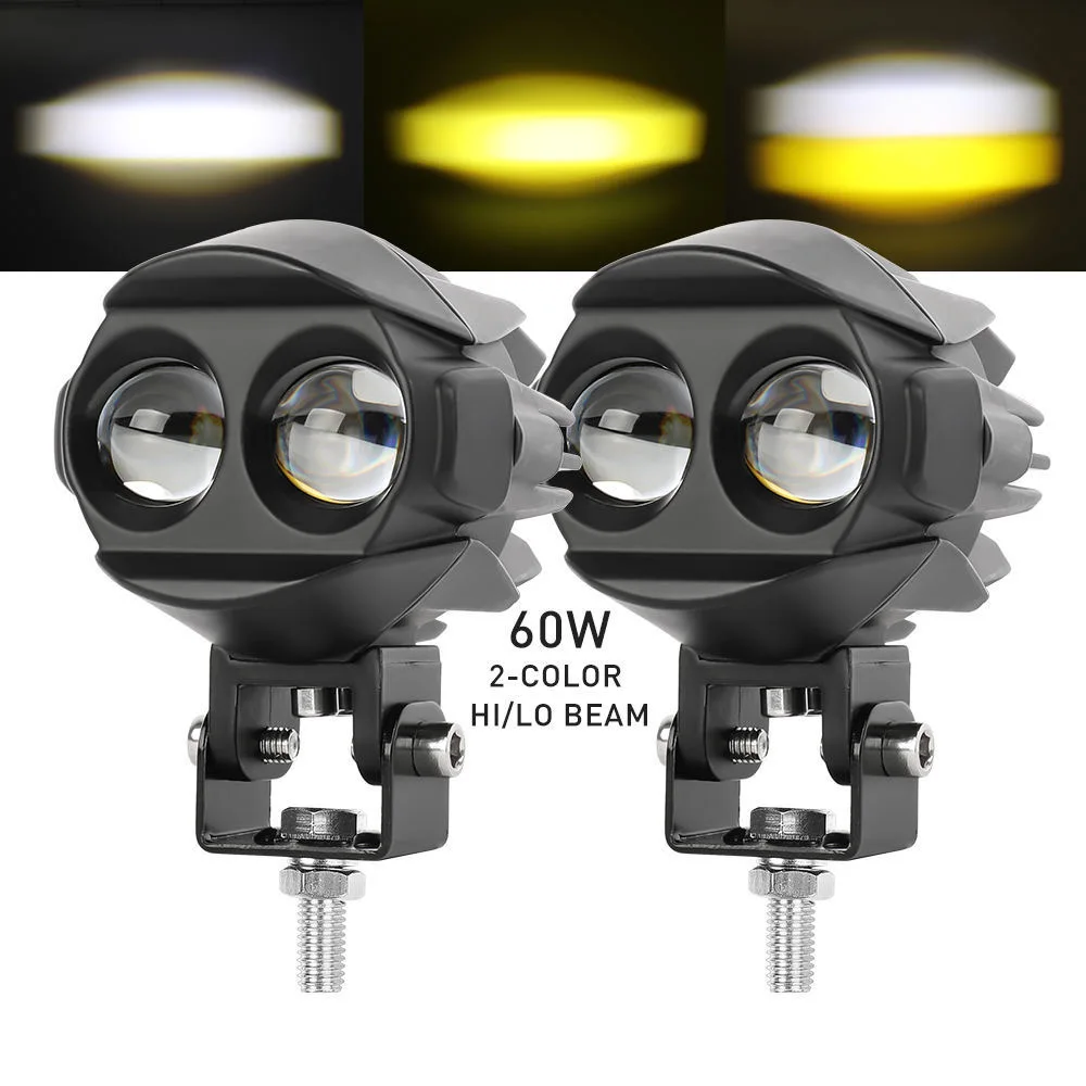 Motorcycle LED spotlights with external lens, water bird 2 lights modified with dual strong light super bright paving headlights
Motorcycle LED spotlights with external lens, water bird 2 lights modified with dual strong light super bright paving headlights