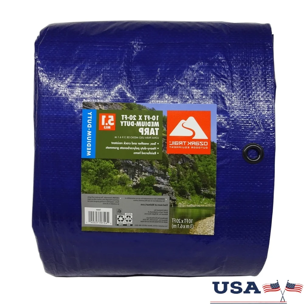Medium Duty Tarp Waterproof 10x20 Heavy Duty Cover Camping Hunting Fishing Activities Tear Resistant PE Material Outdoor
Medium Duty Tarp Waterproof 10x20 Heavy Duty Cover Camping Hunting Fishing Activities Tear Resistant PE Material Outdoor