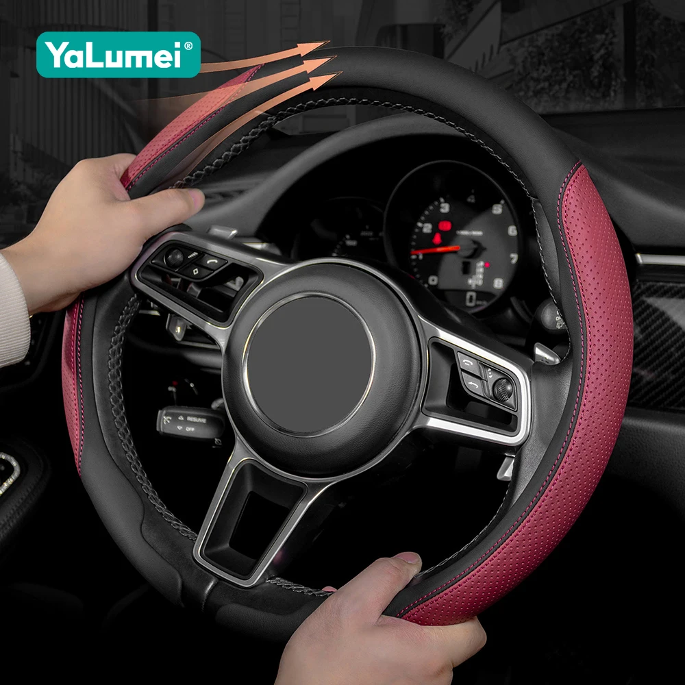 For Chery Jetour Traveler T2 2023 2024 2025 2026 Car Steering Wheel Cover Non-slip Breathable Nappa leather Accessories
For Chery Jetour Traveler T2 2023 2024 2025 2026 Car Steering Wheel Cover Non-slip Breathable Nappa leather Accessories