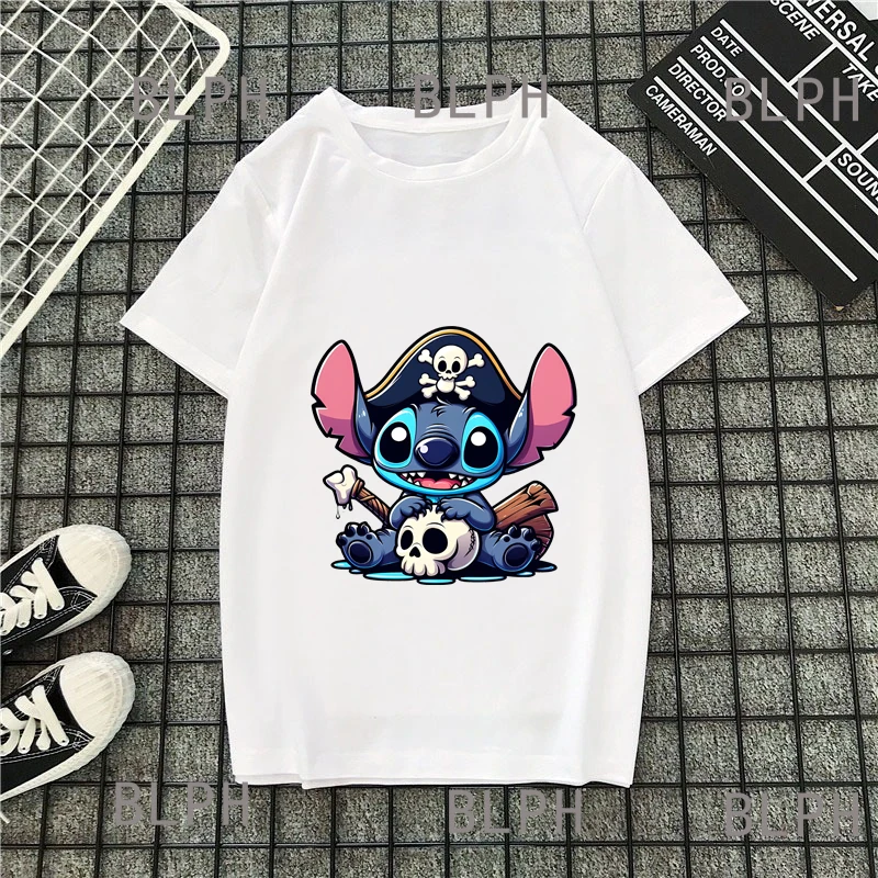 Хлопковая футболка с принтом Disney Stitch для мужчин и девочек, спортивная рубашка для родителей и детей, семейные прогулки, уличная футболка, топ
Хлопковая футболка с принтом Disney Stitch для мужчин и девочек, спортивная рубашка для родителей и детей, семейные прогулки, уличная футболка, топ