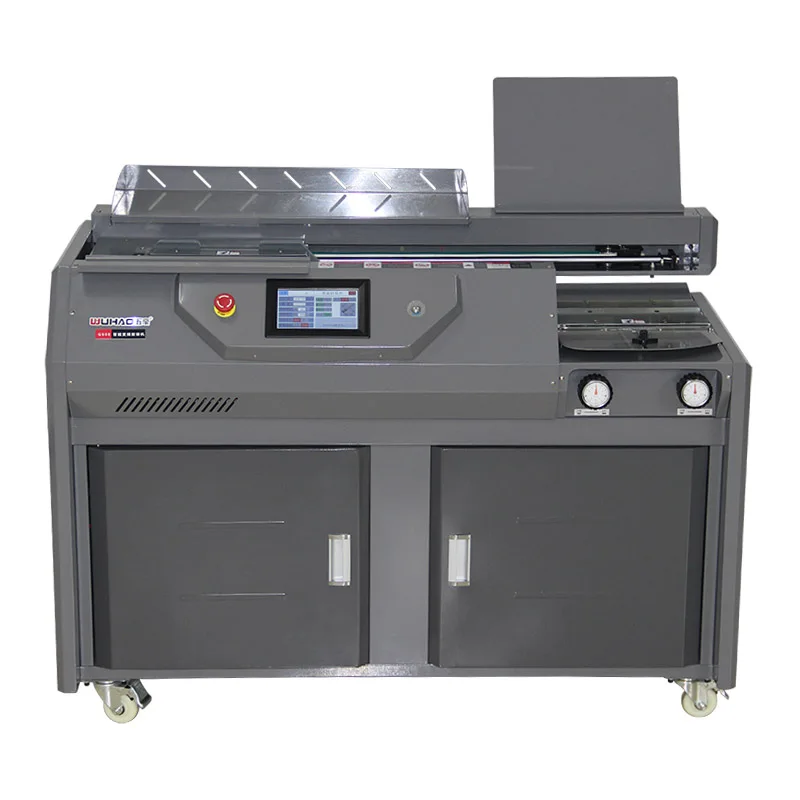 G60E Vertical A4 Touch Screen Glue Binding Machine Automatic Book Binder Hot Melt Professional Binding System For Office
G60E Vertical A4 Touch Screen Glue Binding Machine Automatic Book Binder Hot Melt Professional Binding System For Office