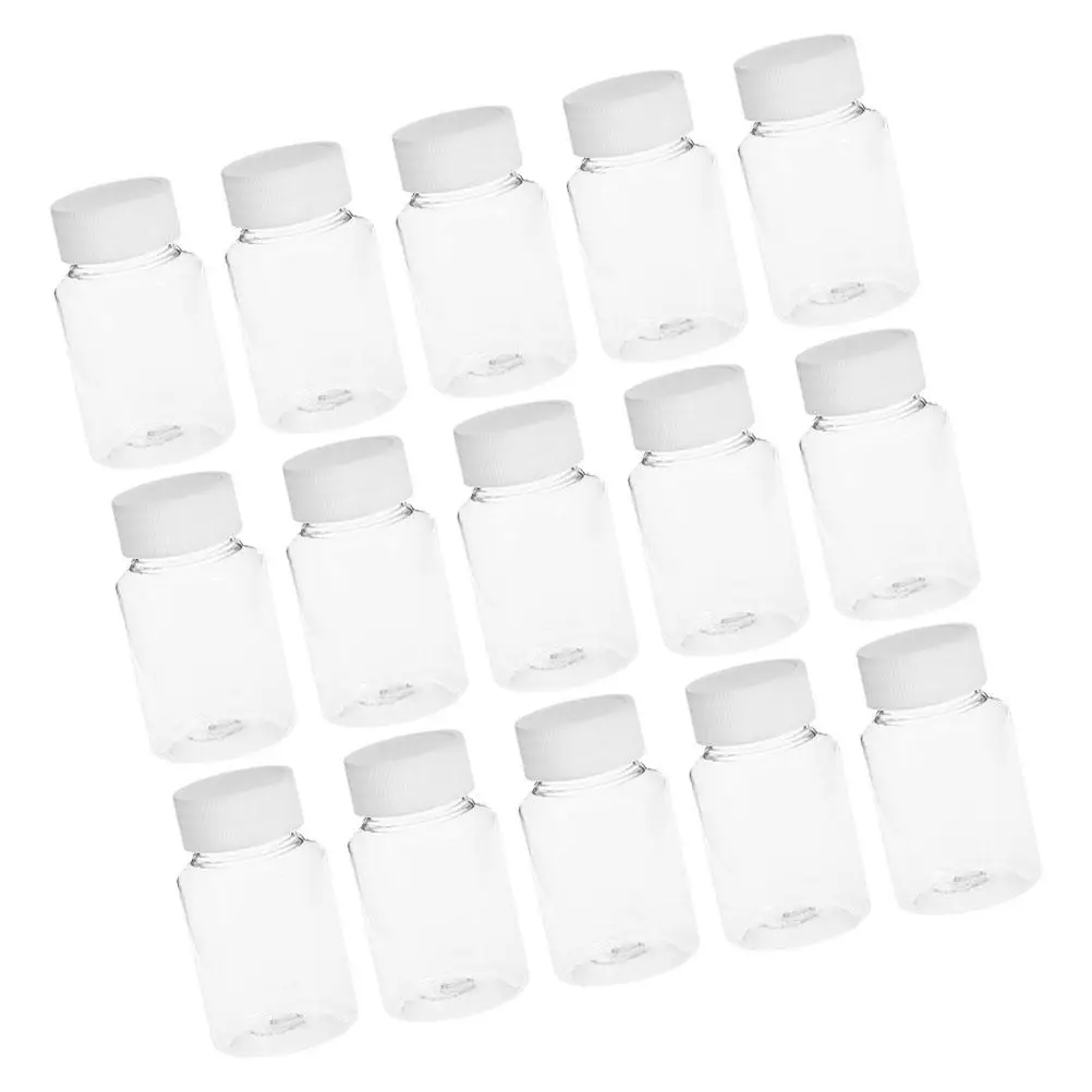 22 Pcs Plastic Bottles 80ml Screw Lid for Liquids Powders Pills Clear Bottles With Caps Travel Containers
22 Pcs Plastic Bottles 80ml Screw Lid for Liquids Powders Pills Clear Bottles With Caps Travel Containers