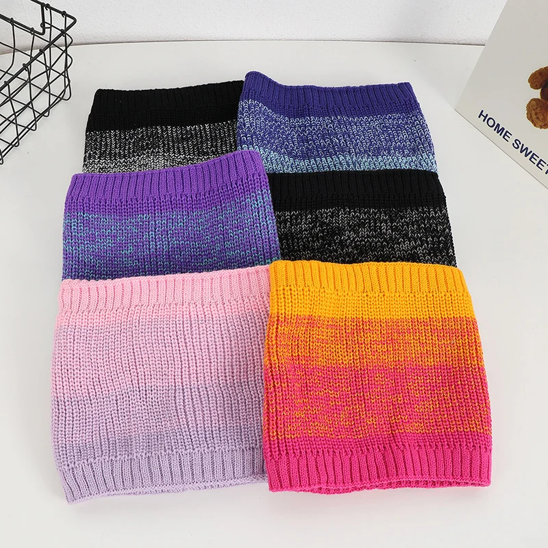 Autumn and winter color gradient plus cashmere warm knit bib outdoor cycling sports all-match neck guard
Autumn and winter color gradient plus cashmere warm knit bib outdoor cycling sports all-match neck guard