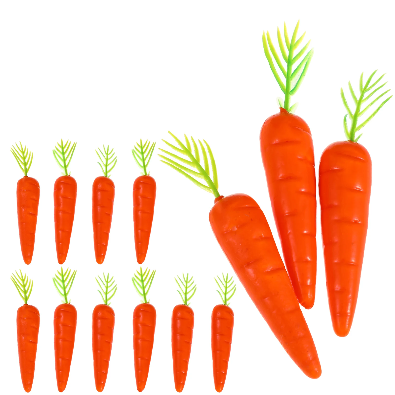 25 Pcs Simulation Carrots Artificial Mini Vegetables Ornament Craft Decorations Plastic Toy Easter Party Accessories
25 Pcs Simulation Carrots Artificial Mini Vegetables Ornament Craft Decorations Plastic Toy Easter Party Accessories