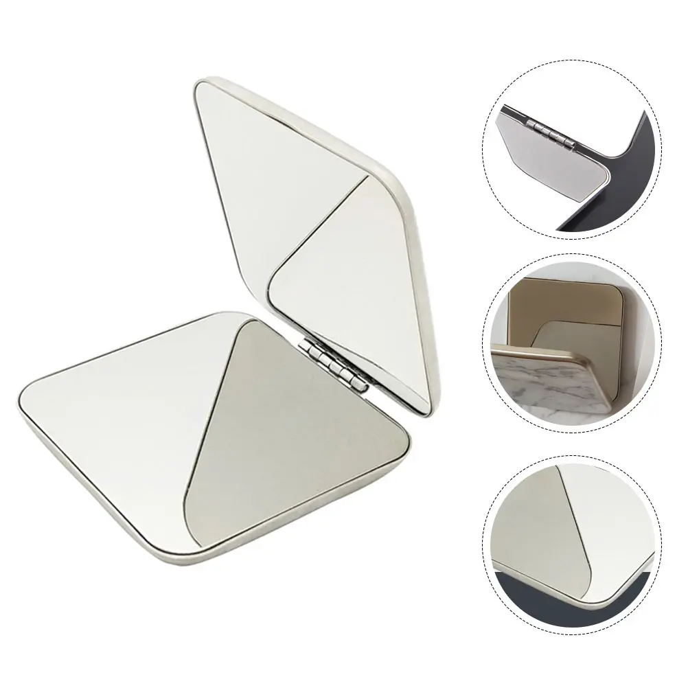 Folding Travel Mirror Portable Makeup Vanity Mini Double-sided on Stand 304 Stainless Steel
Folding Travel Mirror Portable Makeup Vanity Mini Double-sided on Stand 304 Stainless Steel