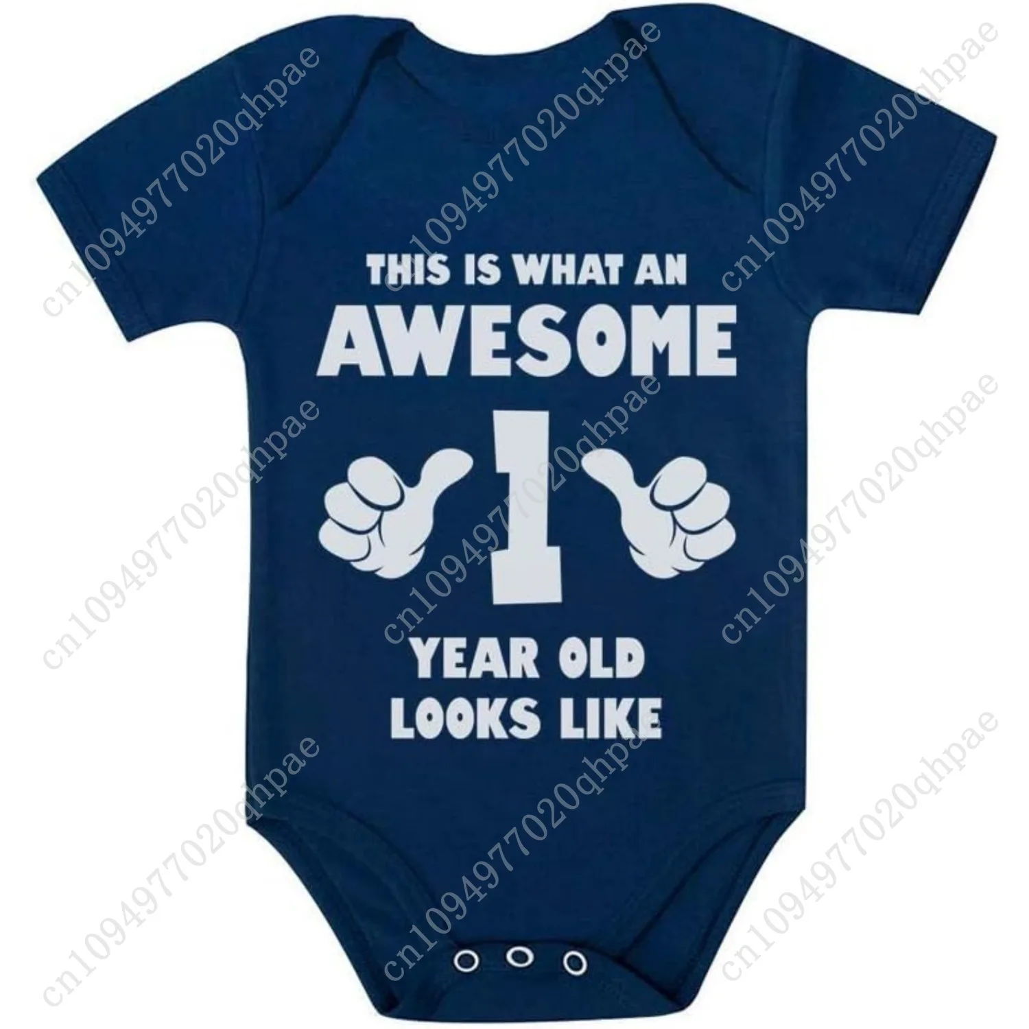 Tstars 1st Birthday Bodysuit for Baby Boys or Girls - This Is What an Awesome 1 Year Old Looks Like Outfit
Tstars 1st Birthday Bodysuit for Baby Boys or Girls - This Is What an Awesome 1 Year Old Looks Like Outfit