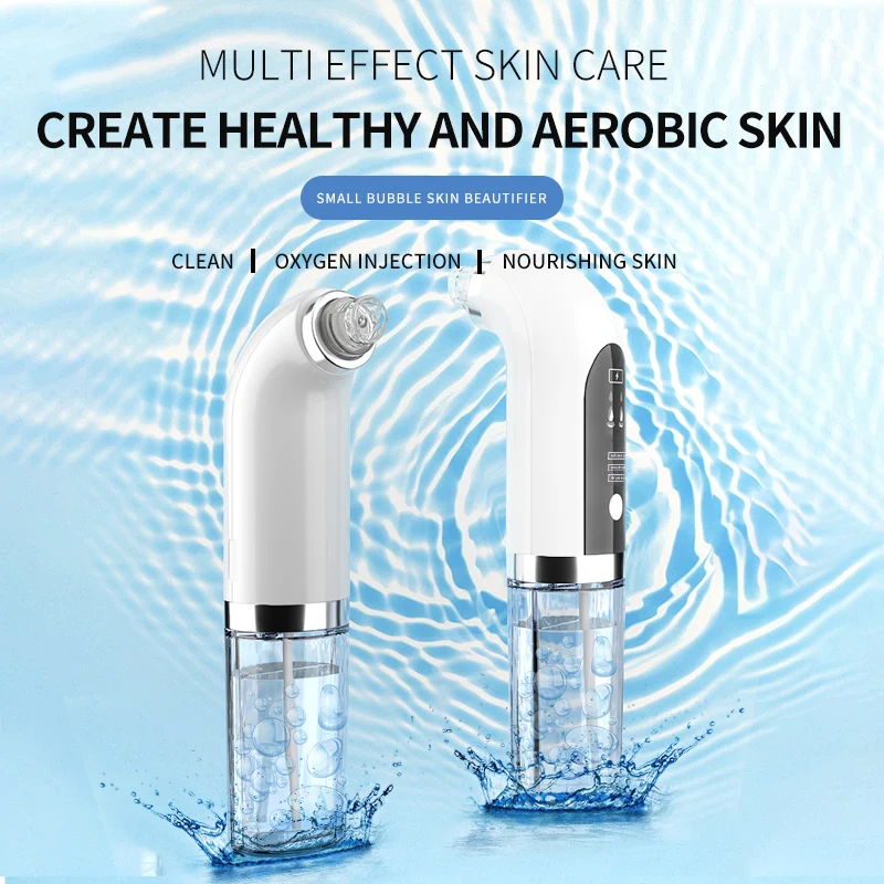 NEW Blackhead Remover Pore Vacuum Cleaner Electric Micro Small Bubble Facial Cleasing Machine USB Rechargeable Beauty Device
NEW Blackhead Remover Pore Vacuum Cleaner Electric Micro Small Bubble Facial Cleasing Machine USB Rechargeable Beauty Device