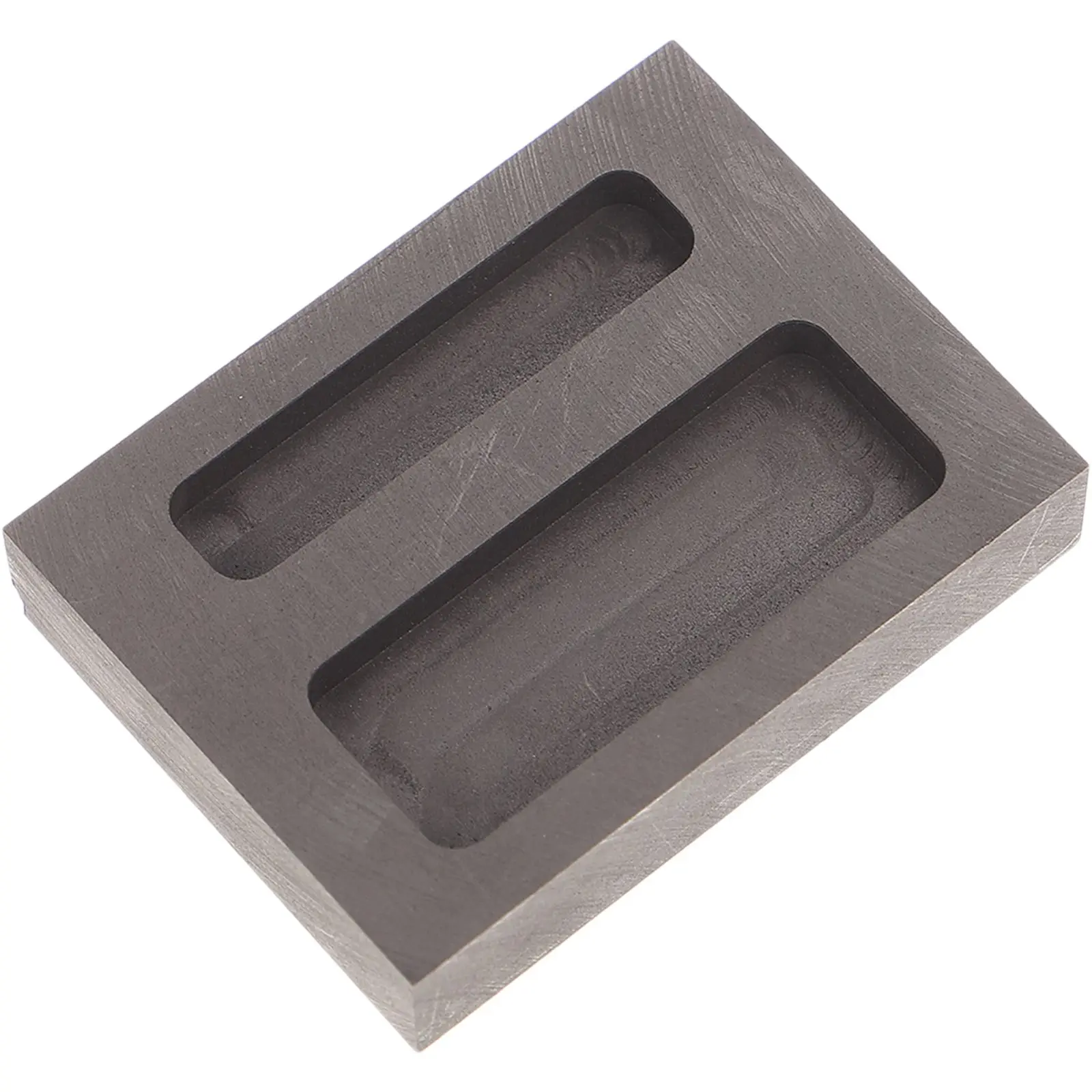 Two-hole Oil Tank Mold High Temperature Stable Graphite Ingot Molds for Casting Melting Metal Silver Methods
Two-hole Oil Tank Mold High Temperature Stable Graphite Ingot Molds for Casting Melting Metal Silver Methods