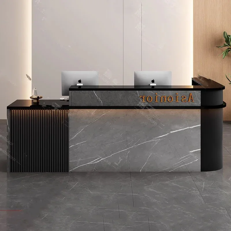 Aesthetic Modern Reception Desk Counter Decorations Beauty Nordic Office Reception Desk Counter Luxury Trendy Salon Furniture
Aesthetic Modern Reception Desk Counter Decorations Beauty Nordic Office Reception Desk Counter Luxury Trendy Salon Furniture