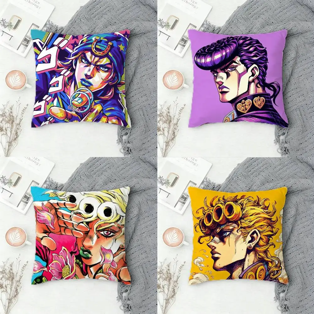 J-JoJo's Bizarre Adventure Double-sided Printed Square Decorative Cushion Cover for Sofa Living Room Home Decor
J-JoJo's Bizarre Adventure Double-sided Printed Square Decorative Cushion Cover for Sofa Living Room Home Decor