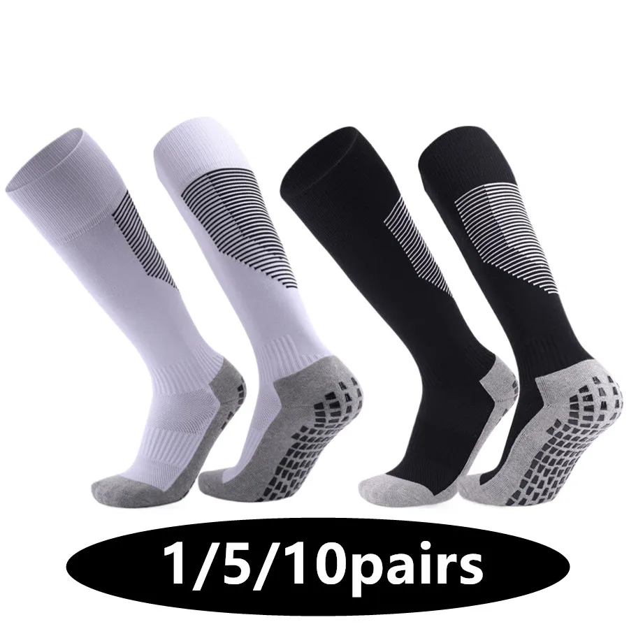 1/5/10pairs Unisex Exercise Sport Socks Non Slip Grip Towel Bottom For Football Basketball Soccer
1/5/10pairs Unisex Exercise Sport Socks Non Slip Grip Towel Bottom For Football Basketball Soccer