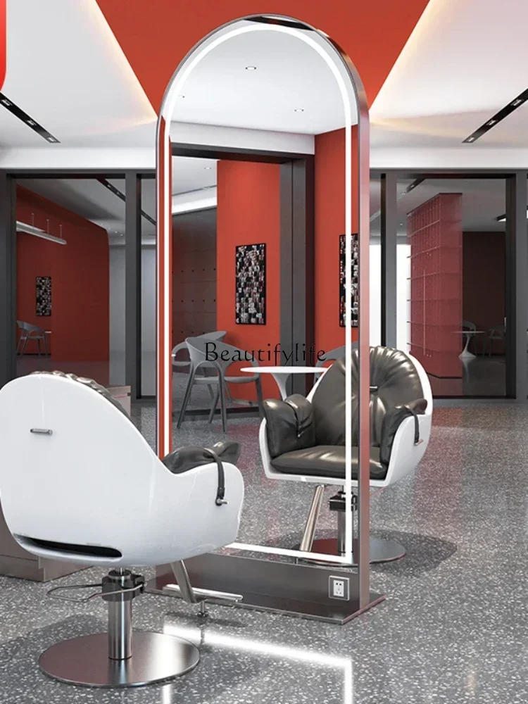 YH9Barber Shop Floor Mirror with Cabinet for Hair Salon Hot Dyeing Full Body Hair Cutting Mirror
YH9Barber Shop Floor Mirror with Cabinet for Hair Salon Hot Dyeing Full Body Hair Cutting Mirror
