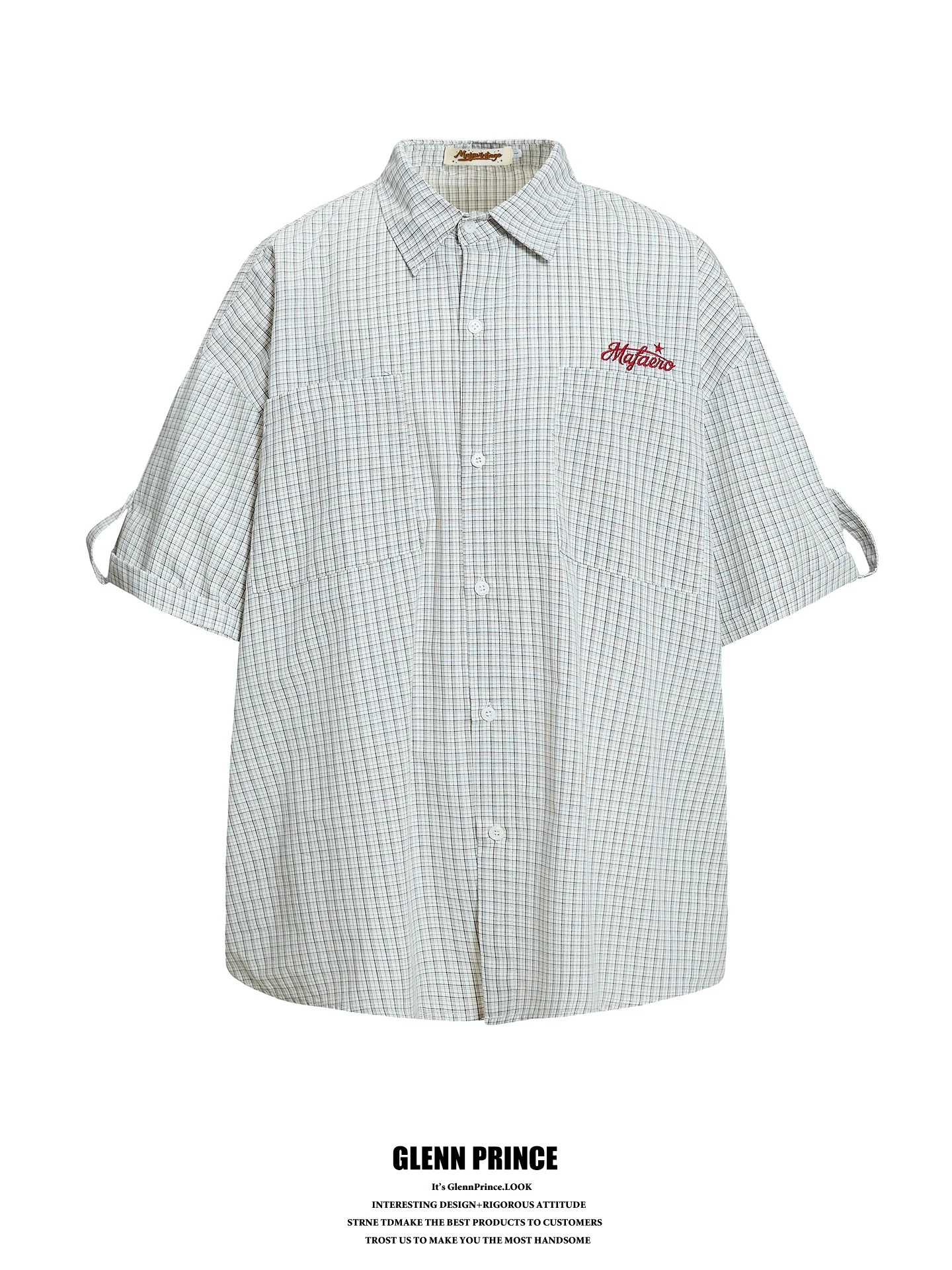 GPstudio Japanese Style Retro Plaid Short Sleeve Shirt Men's Summer Versatile Neutral Half Sleeve Shirt Youth Loose Fit
GPstudio Japanese Style Retro Plaid Short Sleeve Shirt Men's Summer Versatile Neutral Half Sleeve Shirt Youth Loose Fit
