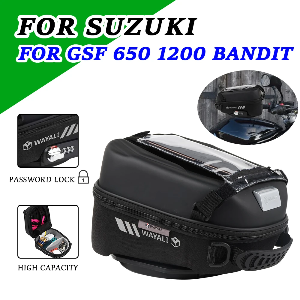 For SUZUKI GSF1200 Bandit GSF600 GSF 600 N GSF 1200 Bandit600 S Motorcycle Accessories Tank Bag Luggage Backpack Tanklock Bags
For SUZUKI GSF1200 Bandit GSF600 GSF 600 N GSF 1200 Bandit600 S Motorcycle Accessories Tank Bag Luggage Backpack Tanklock Bags