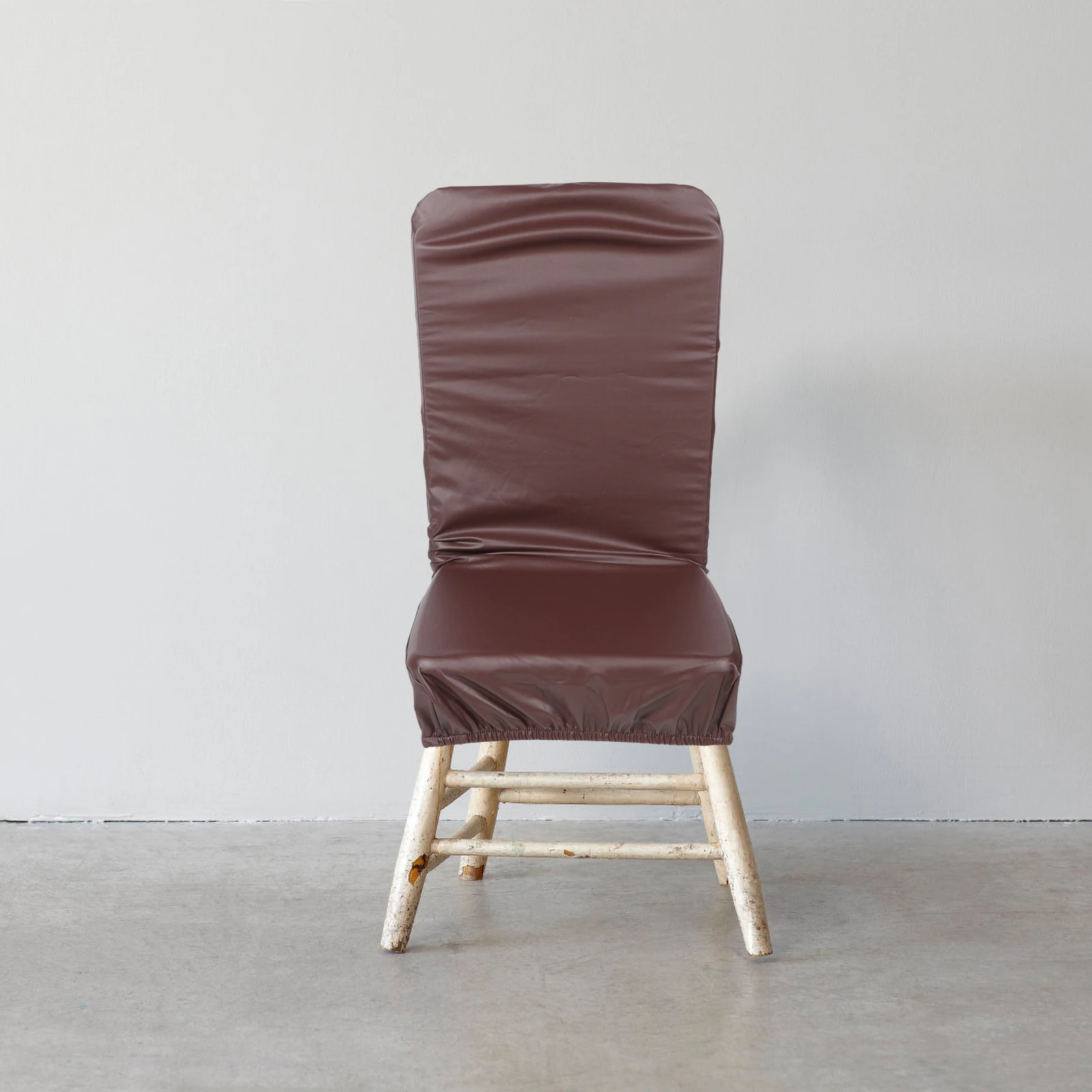Waterproof Chair Cover PU Dining Room Table Protector Arm Covers Elastic Chair Sleeve Home Decor Coffee Color
Waterproof Chair Cover PU Dining Room Table Protector Arm Covers Elastic Chair Sleeve Home Decor Coffee Color
