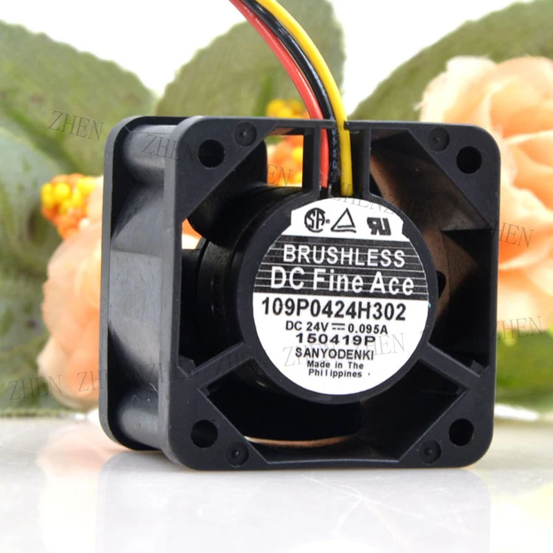 S New 109P0424H302 DC24V 0.095A 3Pin Cooling Fan For Sanyo
S New 109P0424H302 DC24V 0.095A 3Pin Cooling Fan For Sanyo