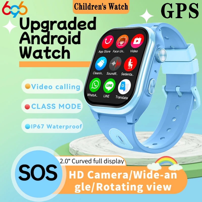 Детские часы для смартфонов 4G, 2 + 16G, загрузка через приложение, GPS, WIFI, камера для видеозвонков, детские умные часы, монитор, трекер, местоположение для мальчиков и девочек
Детские часы для смартфонов 4G, 2 + 16G, загрузка через приложение, GPS, WIFI, камера для видеозвонков, детские умные часы, монитор, трекер, местоположение для мальчиков и девочек