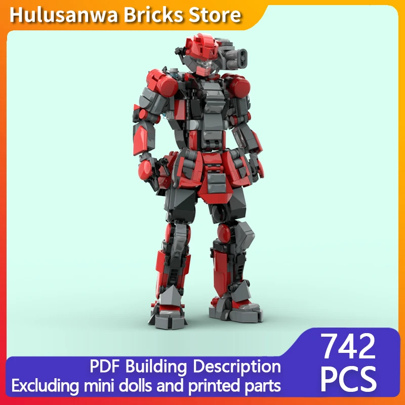 Armored Combat Mecha Model MOC Building Bricks War Equipment Modular Technology Gifts Holiday Assemble Children Toys Suit
Armored Combat Mecha Model MOC Building Bricks War Equipment Modular Technology Gifts Holiday Assemble Children Toys Suit