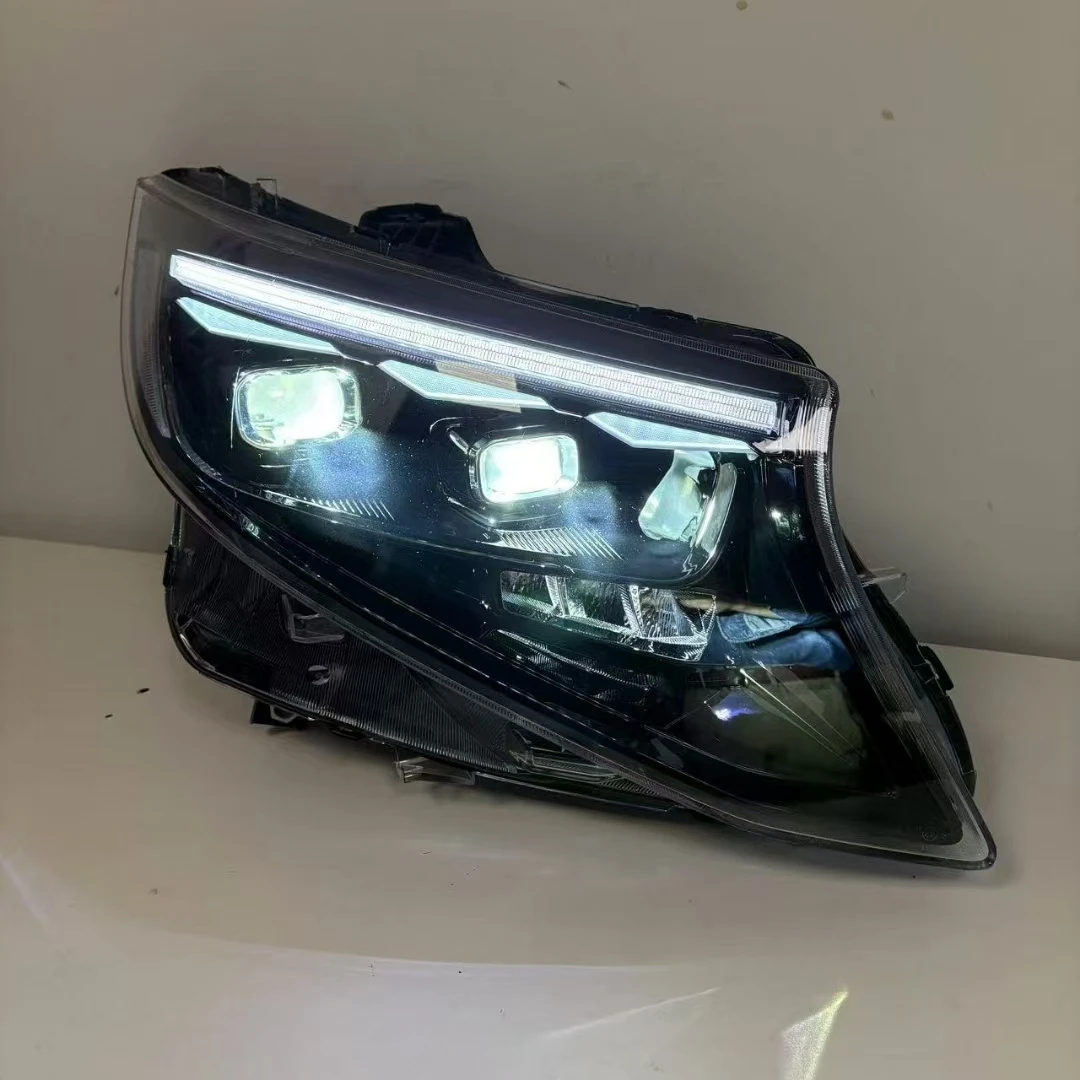 For Mercedes-Benz Vito V-Class LED Headlight Assembly 2024 V-Class LED DRL Front Light Yellow Flow Turn V260 W447
For Mercedes-Benz Vito V-Class LED Headlight Assembly 2024 V-Class LED DRL Front Light Yellow Flow Turn V260 W447
