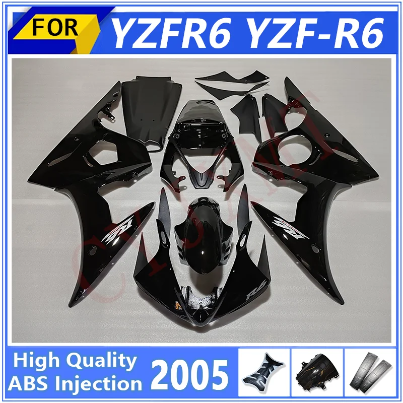Motorcycles Aftermarket Fairing Kit For Yamaha YZFR6 YZF-R6 2005 ABS Injection Fairings YZF R6 05 Black Bodyframe Plastic Shell
Motorcycles Aftermarket Fairing Kit For Yamaha YZFR6 YZF-R6 2005 ABS Injection Fairings YZF R6 05 Black Bodyframe Plastic Shell