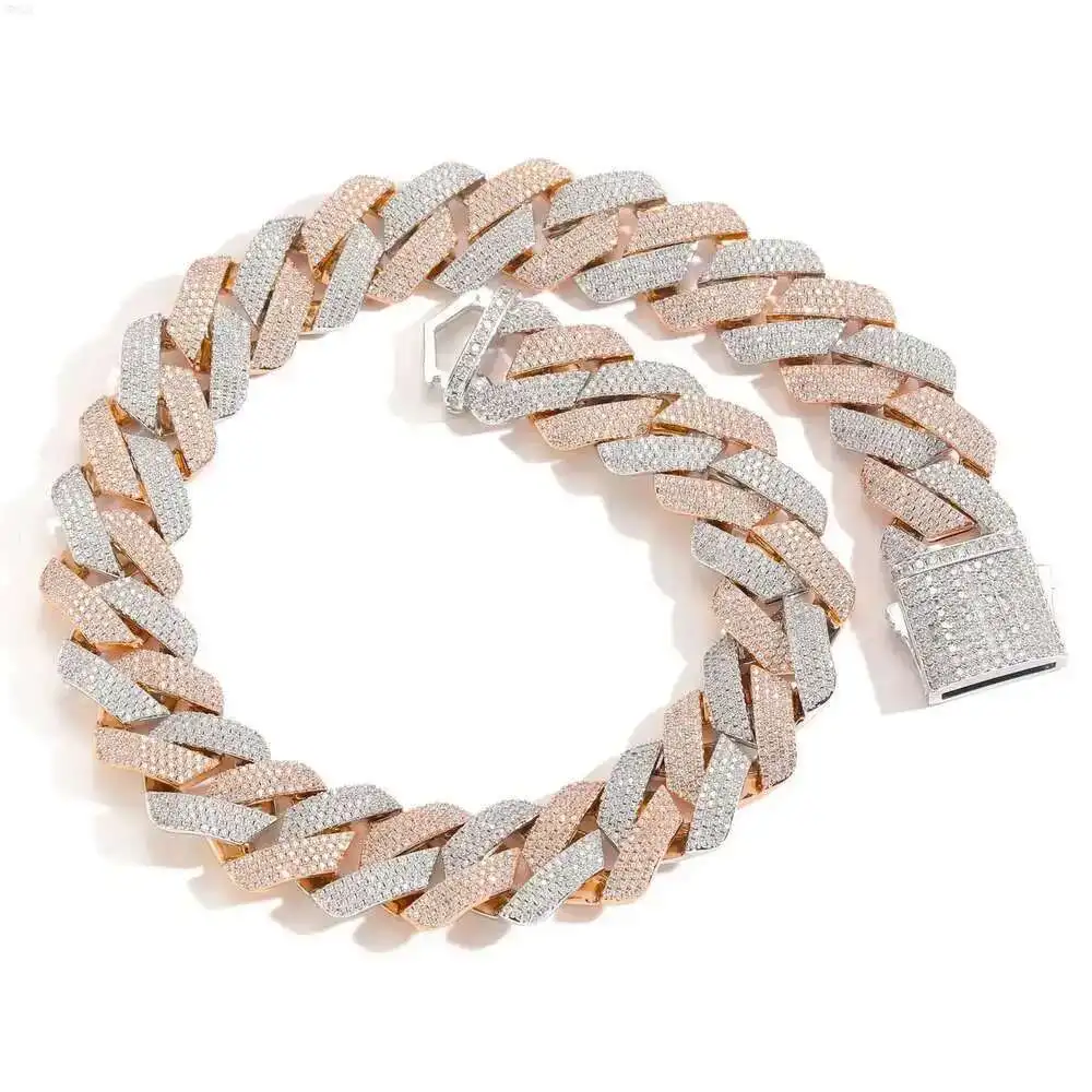 Vvs Moissanite Cuban Chain Hip Hop 925 Sterling Silver Iced Out Rapper Cuban Chain Vvs Moissanite Cuban Chain for Men
Vvs Moissanite Cuban Chain Hip Hop 925 Sterling Silver Iced Out Rapper Cuban Chain Vvs Moissanite Cuban Chain for Men