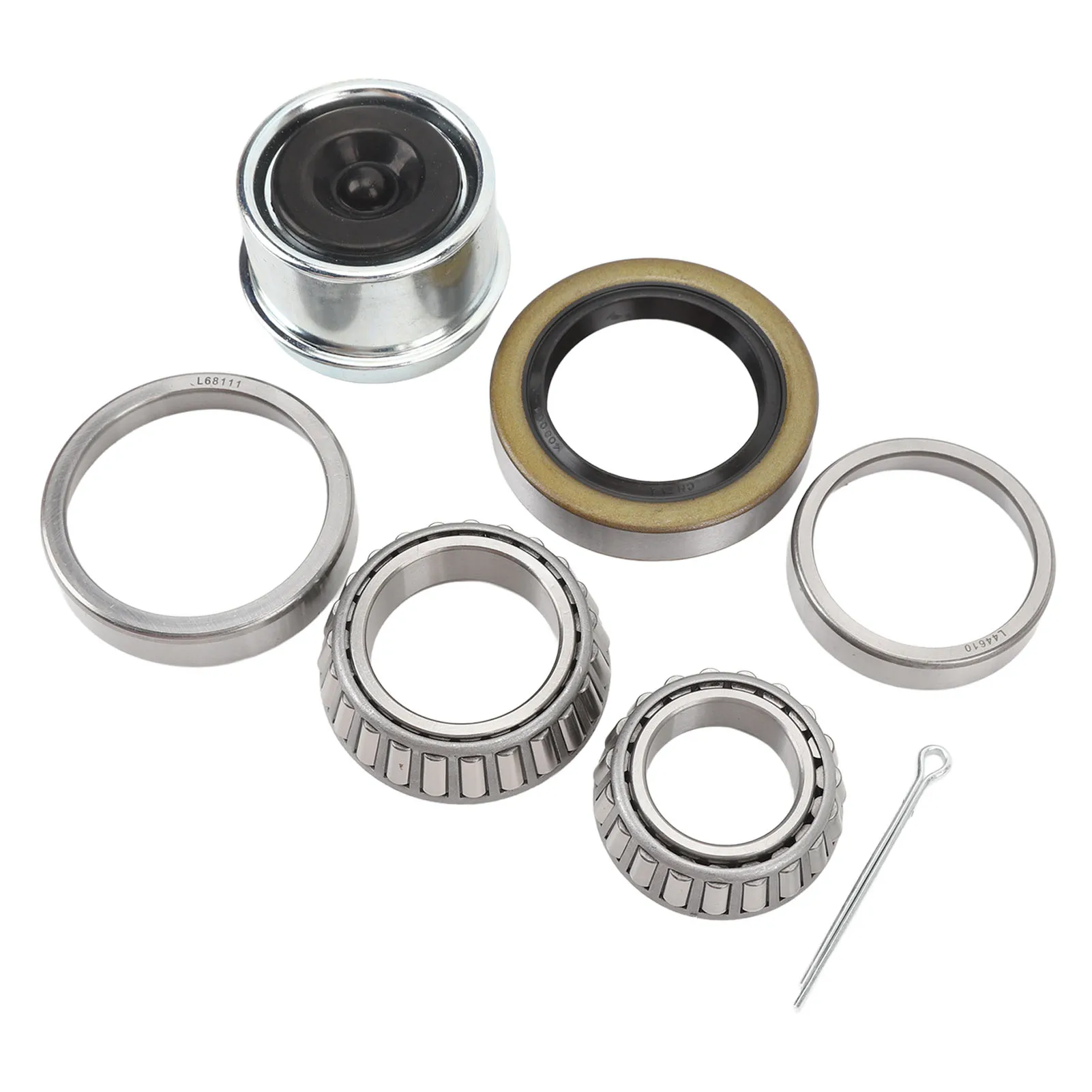 Trailer Wheel Hub Bearings Kit Boat Trailer Wheel Hub Assembly 171255TB for 84 Spindle 1-1/16in to 1-3/8in Trailer Axles
Trailer Wheel Hub Bearings Kit Boat Trailer Wheel Hub Assembly 171255TB for 84 Spindle 1-1/16in to 1-3/8in Trailer Axles
