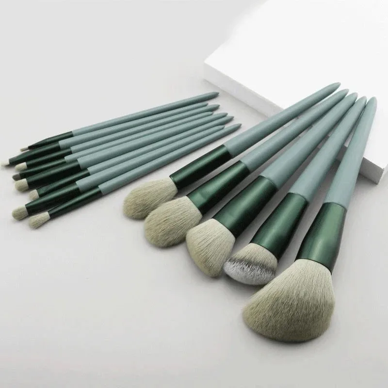 13 PCS Makeup Brushes Set Premium Soft Synthetic Bristles Foundation Eye Shadow Brushes Women Makeup Artists Daily Cosmetic
13 PCS Makeup Brushes Set Premium Soft Synthetic Bristles Foundation Eye Shadow Brushes Women Makeup Artists Daily Cosmetic